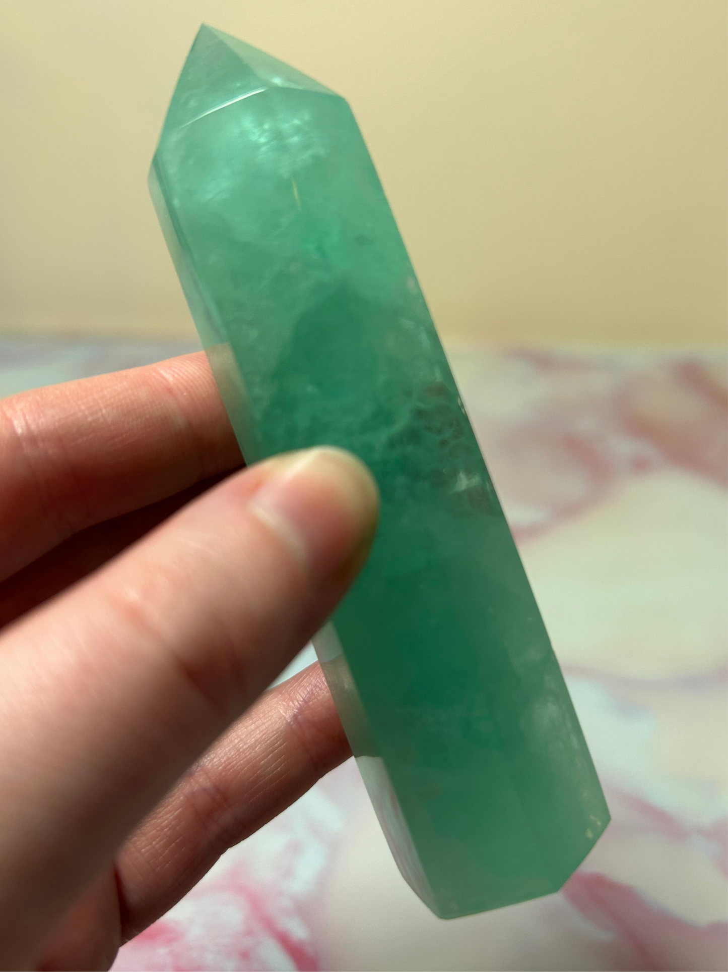 Green Fluorite Towers