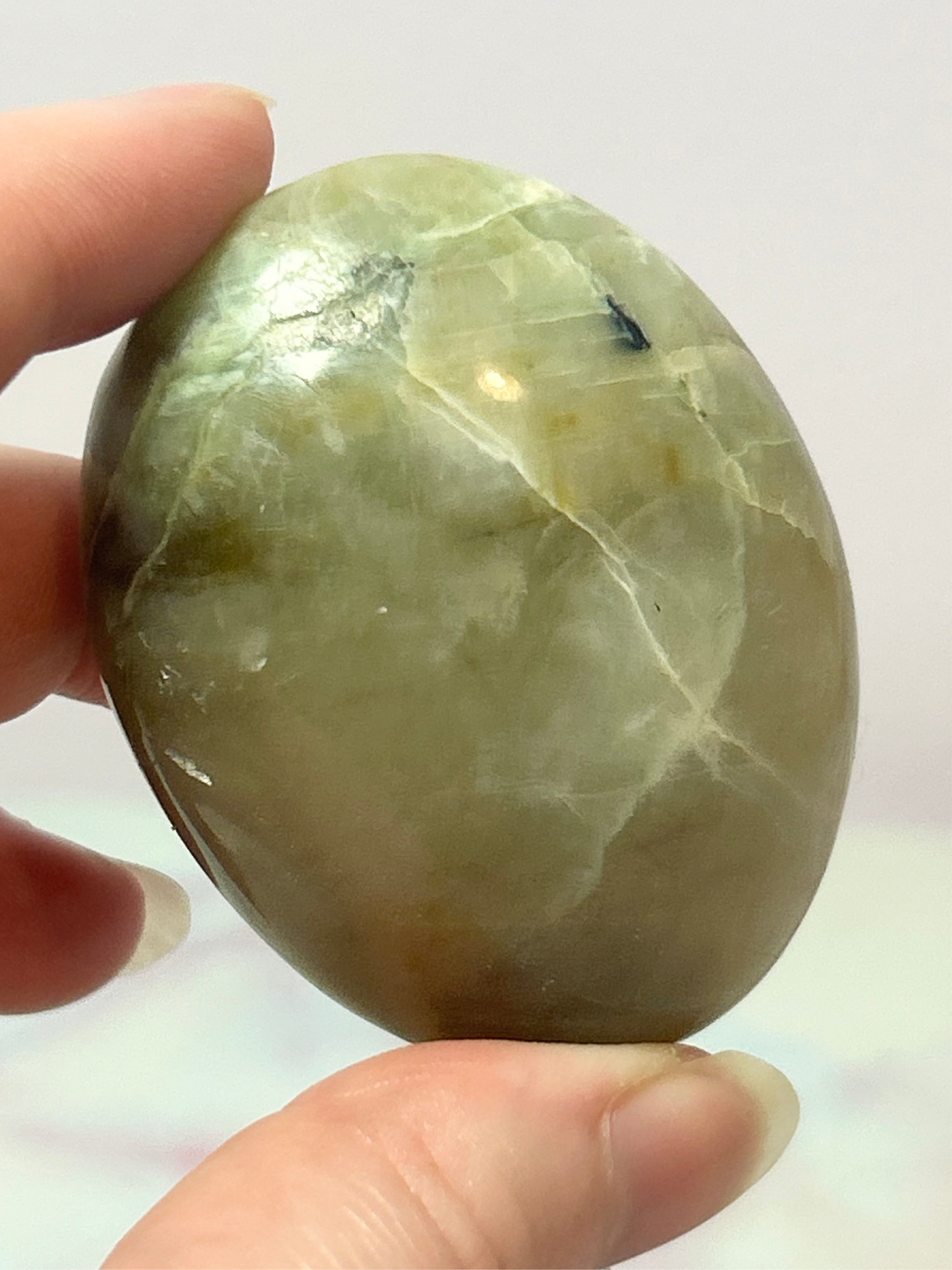 Green Moonstone Palmstone A