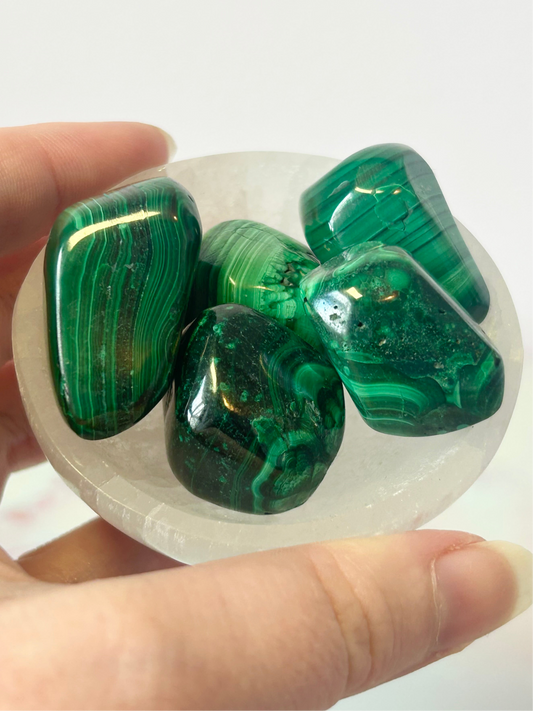 Malachite Tumbles
