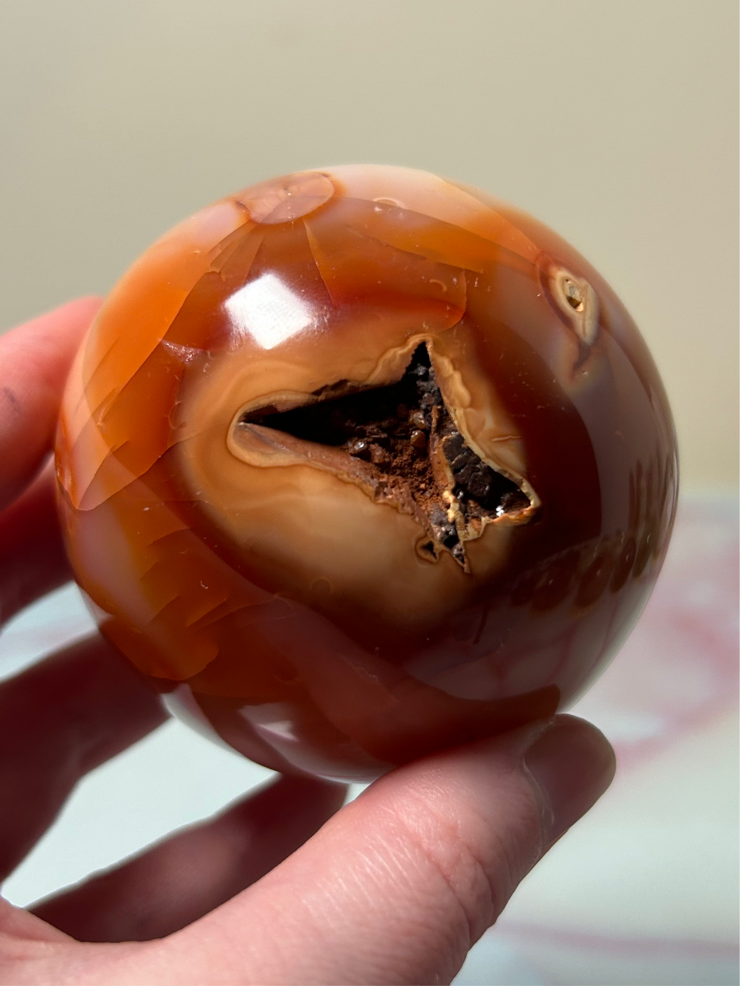 Carnelian Sphere