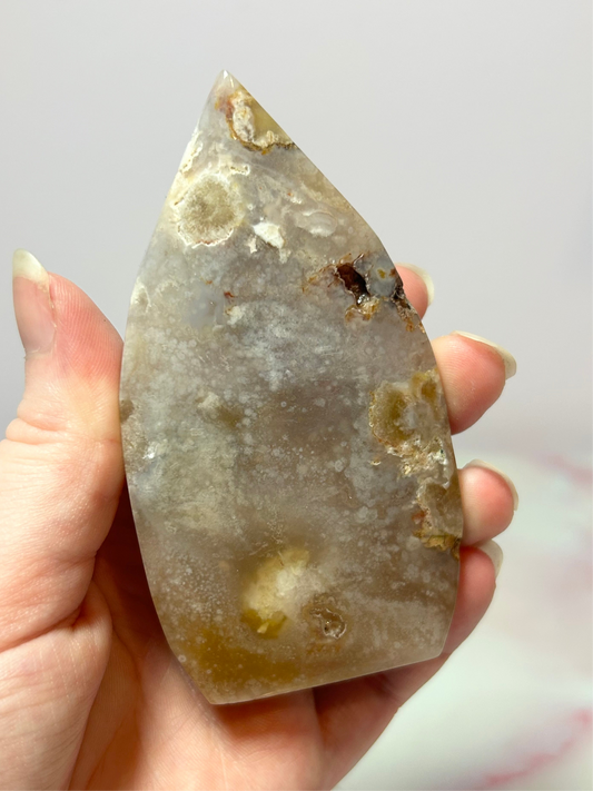 Flower Agate Freeform