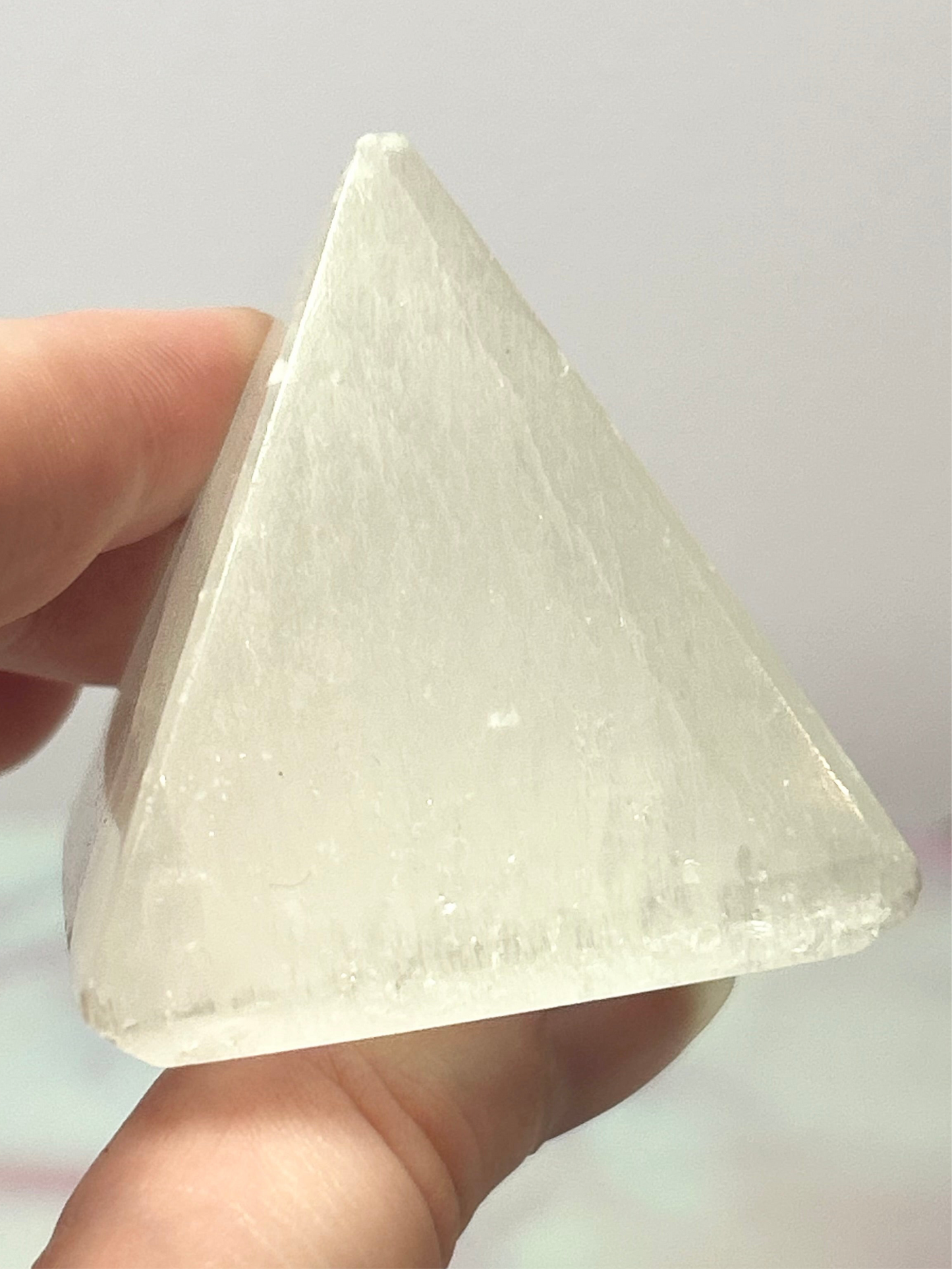 Satin Spar Pyramid