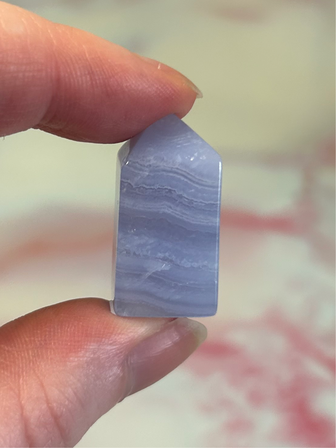 Blue Lace Agate Towers