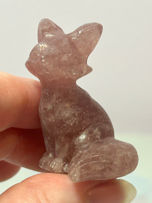 Strawberry Quartz Fox