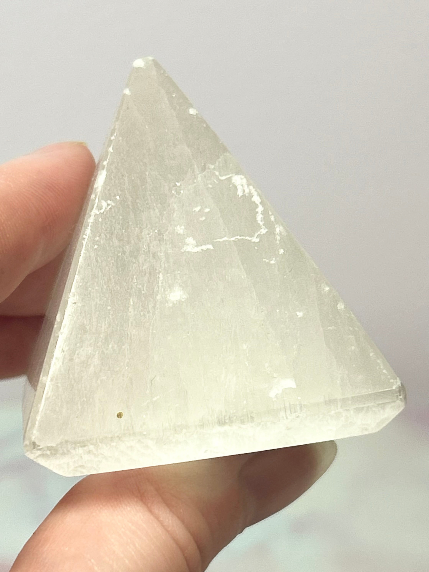 Satin Spar Pyramid