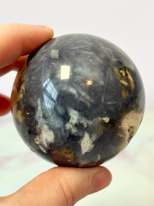 Purple Chalcedony Sphere A