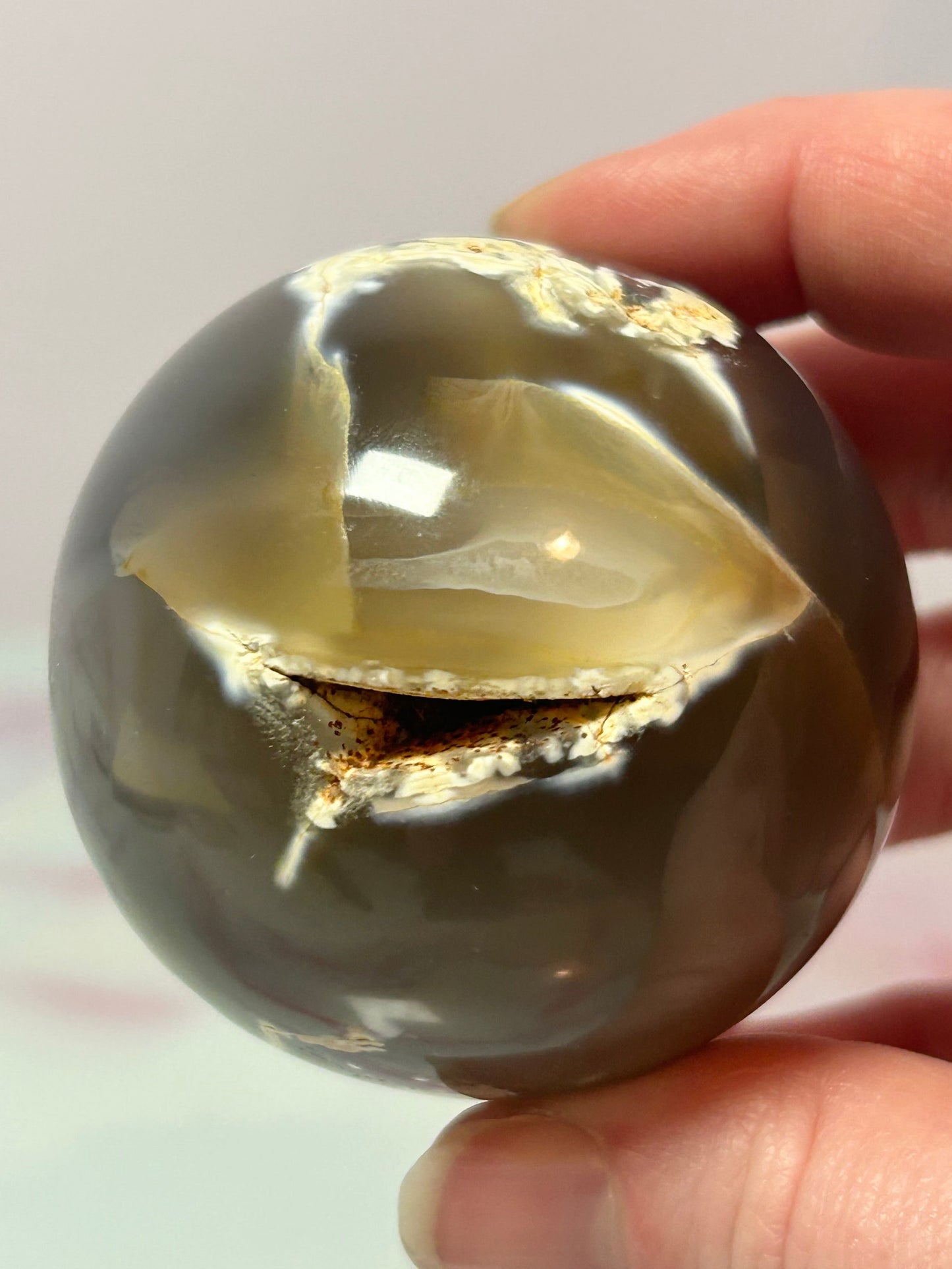 Orca Agate Sphere B