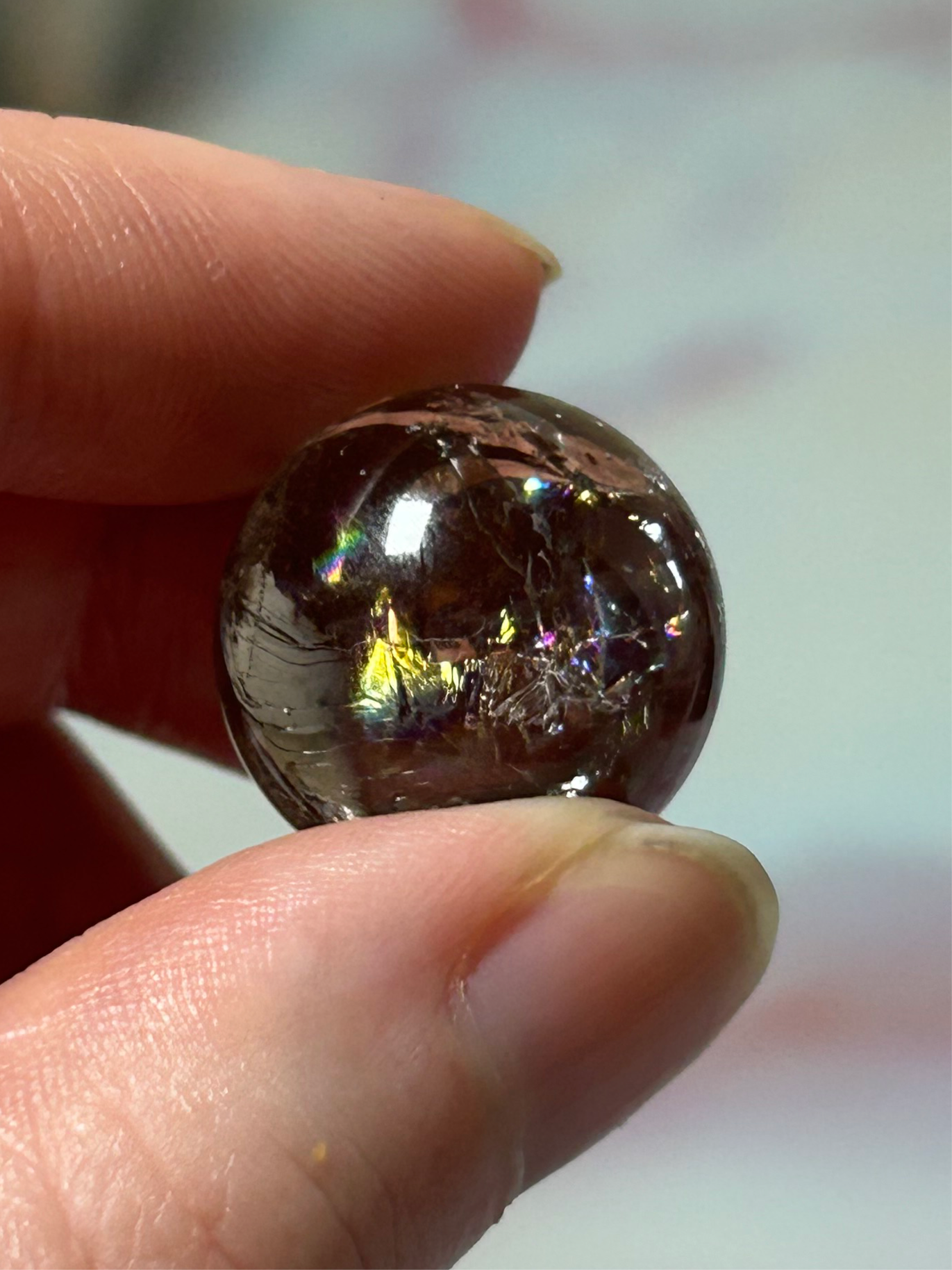 Smokey Quartz Mini Spheres- High Quality