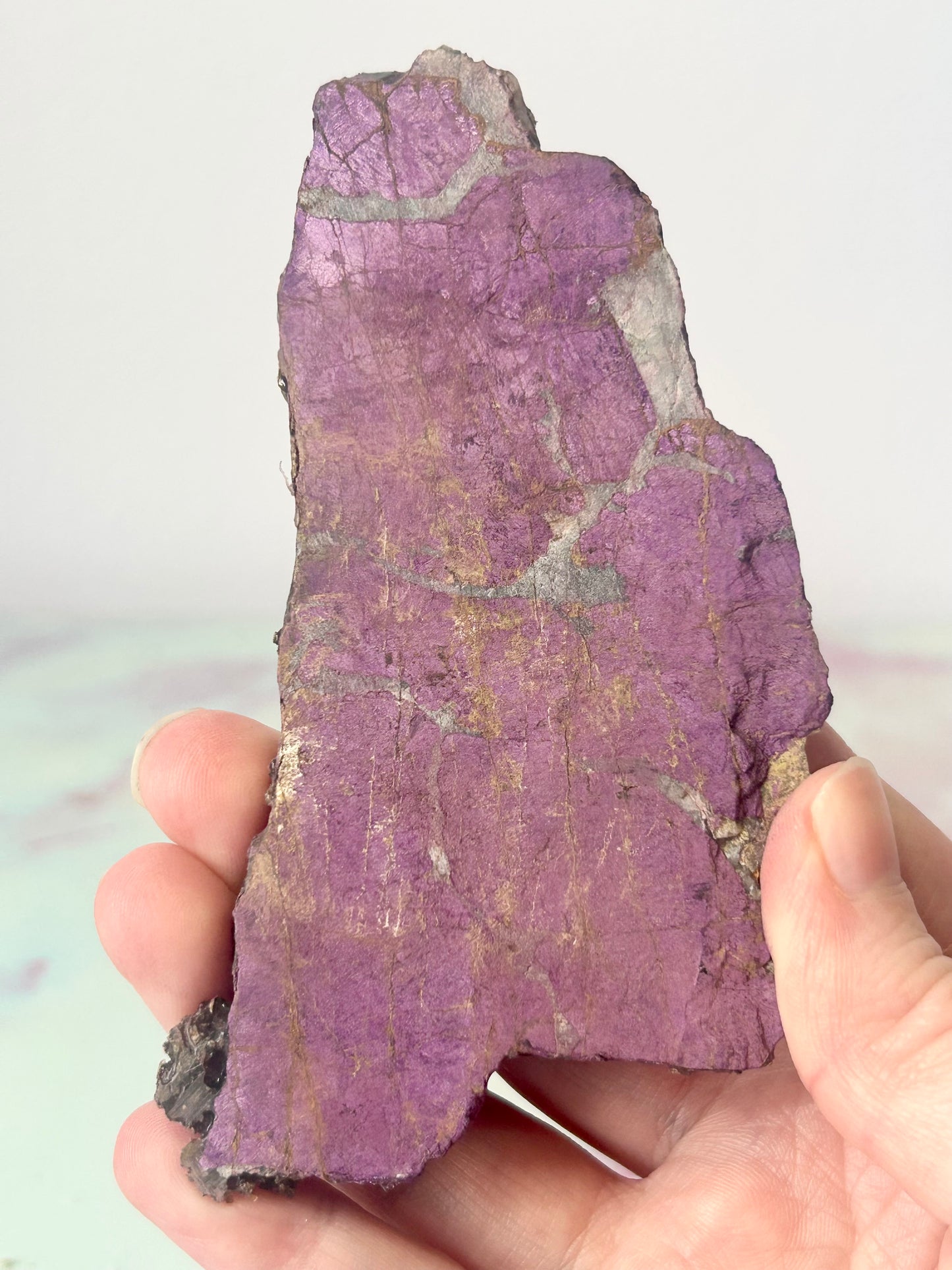 Purpurite Raw Slab