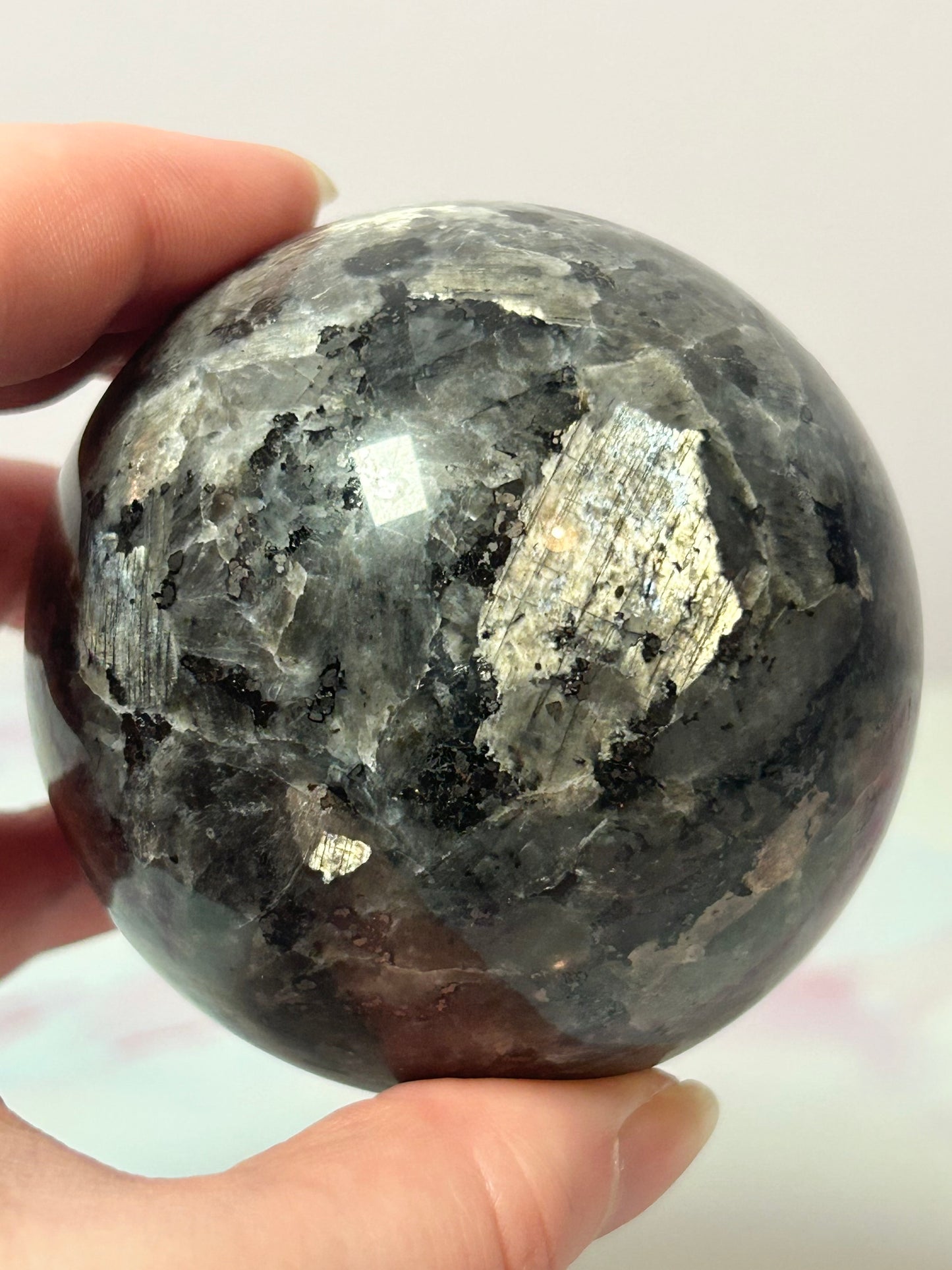 Larvikite Sphere