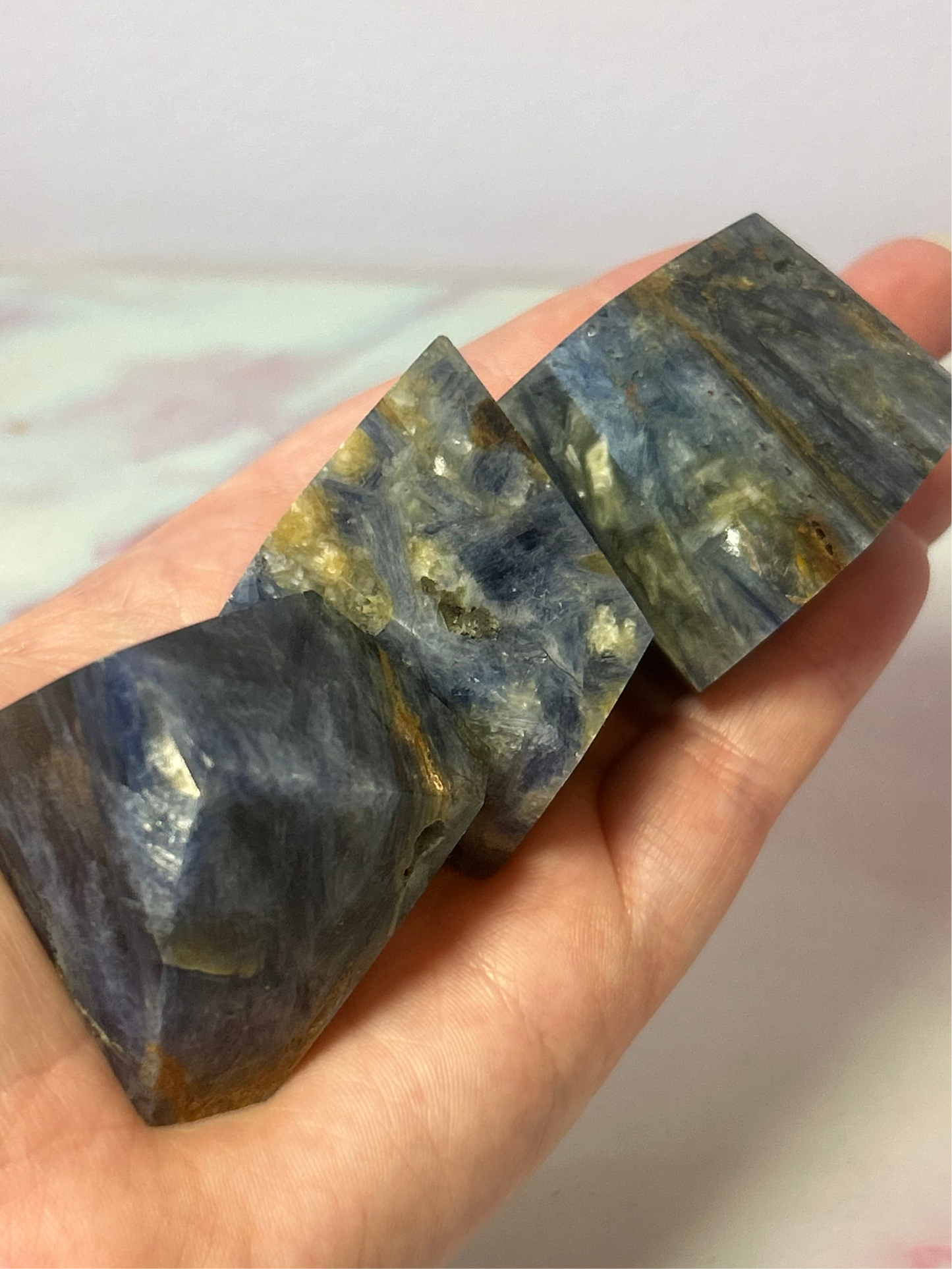 Blue Kyanite Freeforms