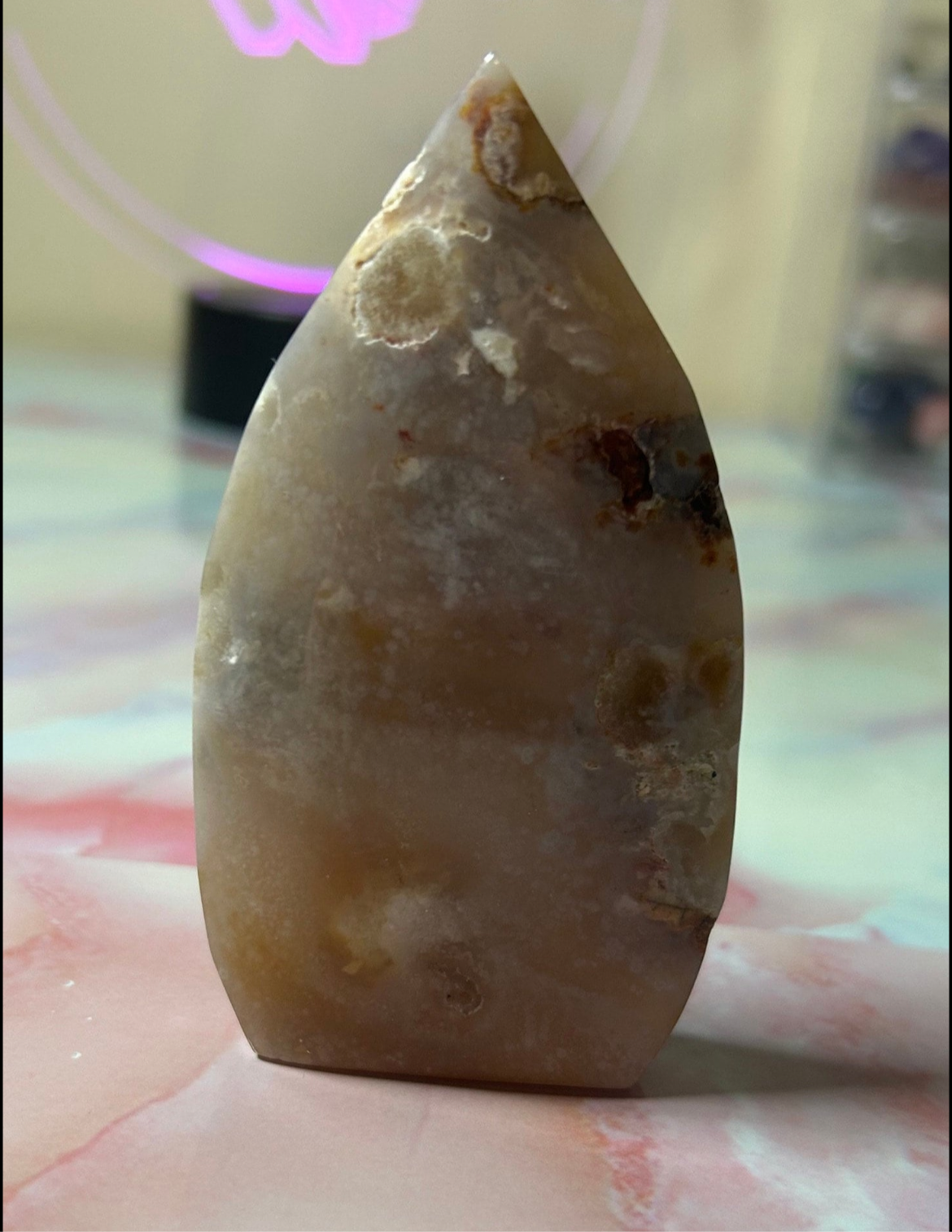 Flower Agate Freeform