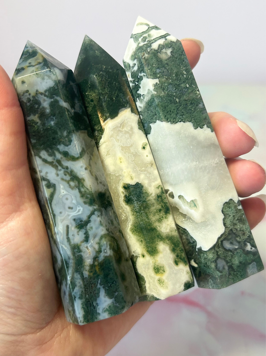 Moss Agate Towers