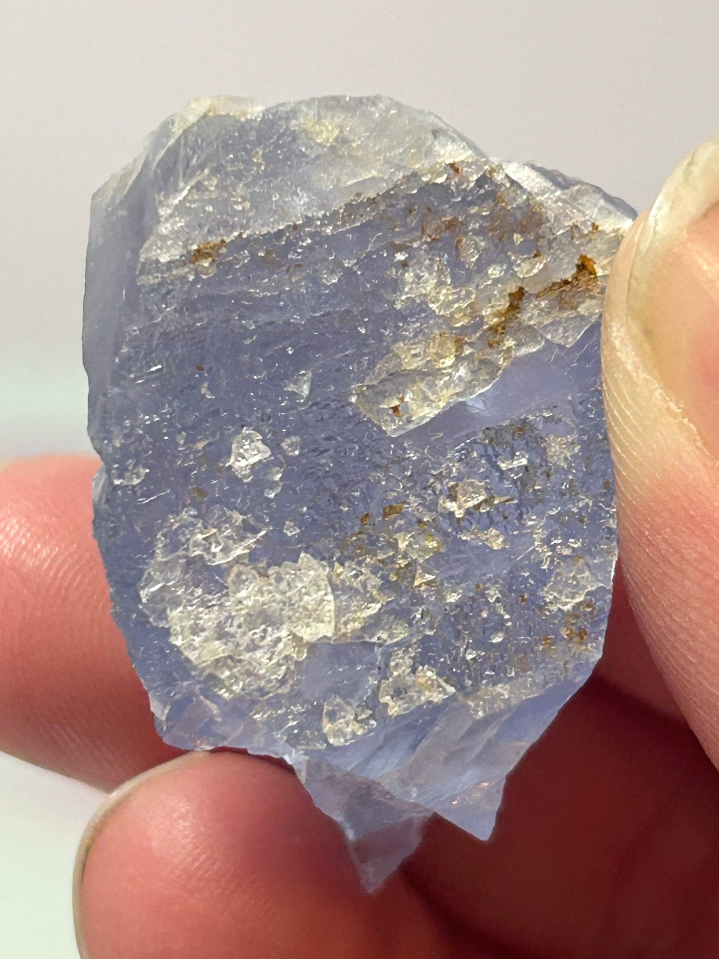 Blue Fluorite Specimen A