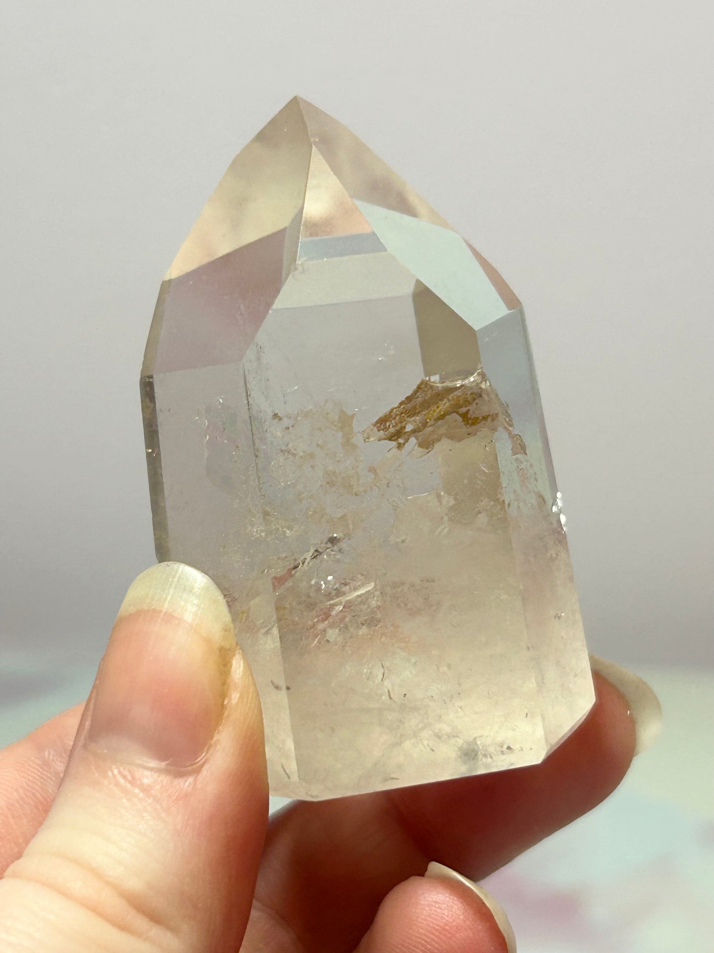 Clear Quartz Tower D