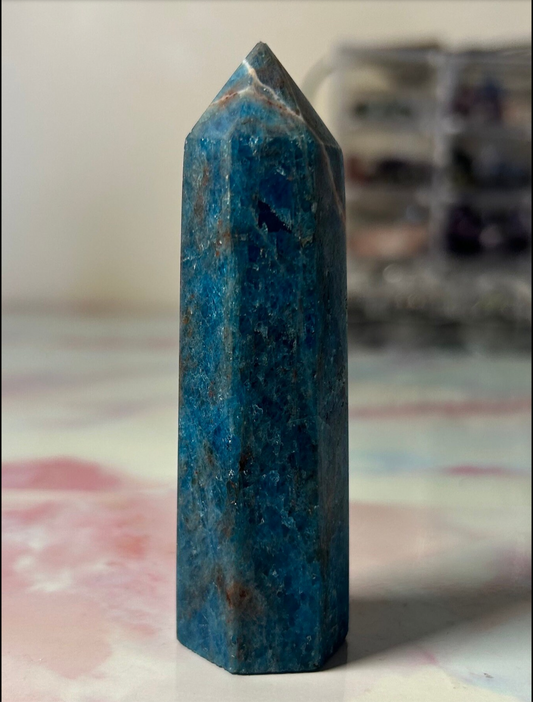 Blue Apatite Tower