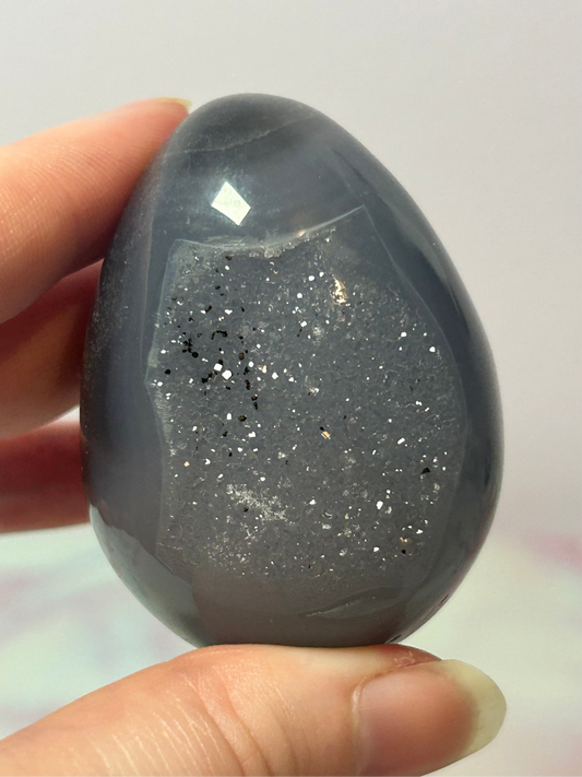 Druzy Agate Egg B