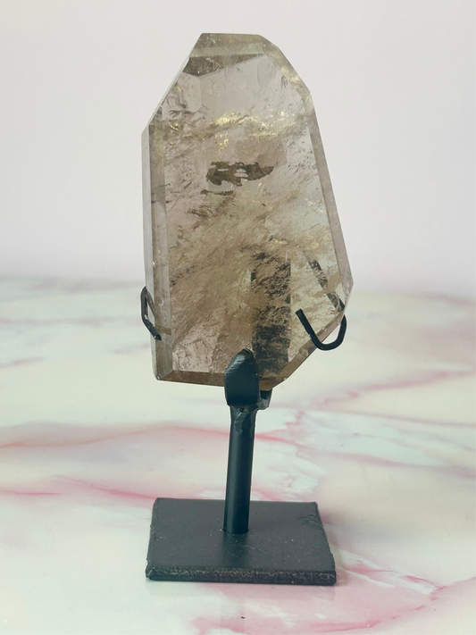 Smokey Quartz Freeform on Stand