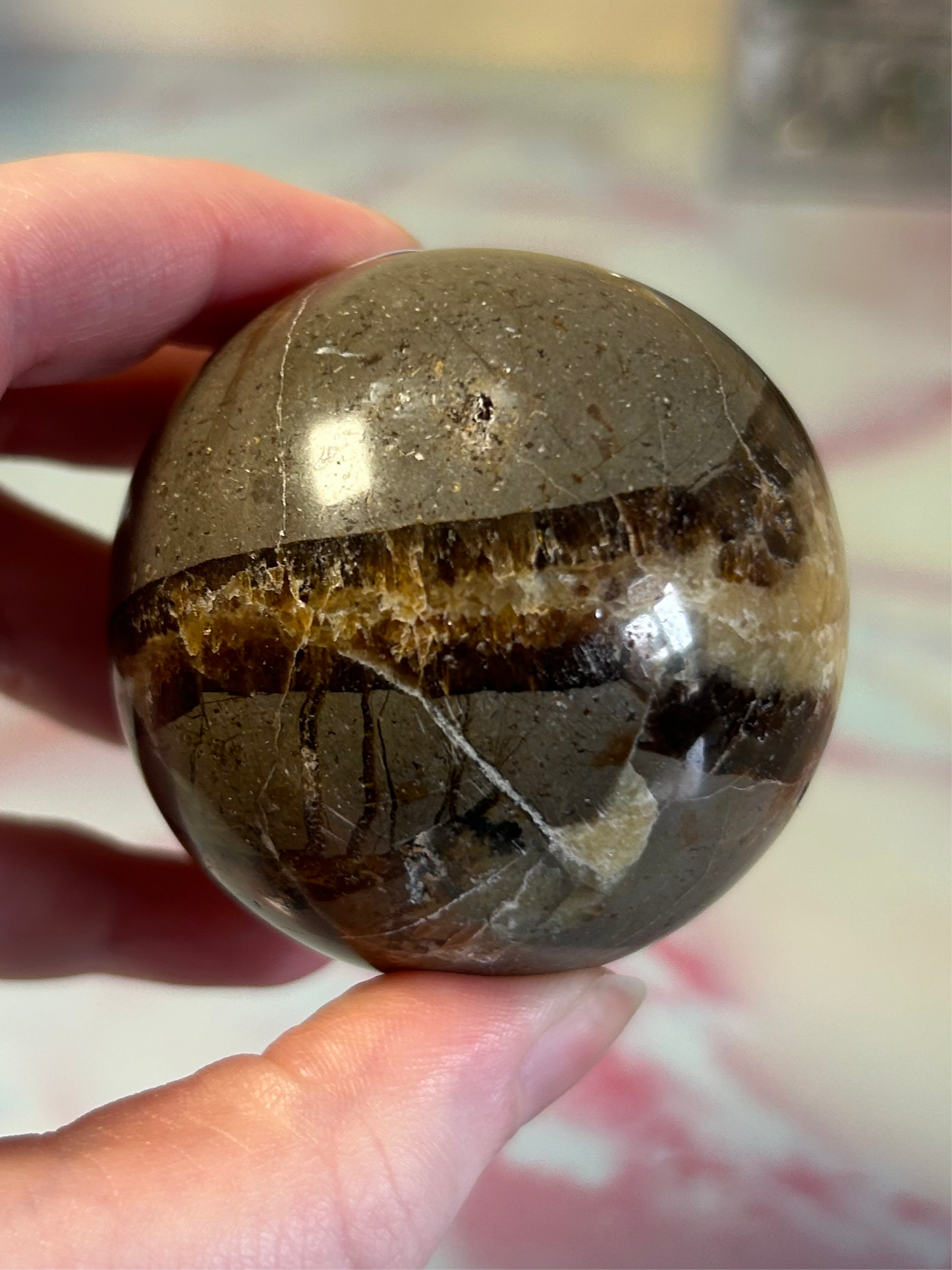 Septarian Sphere