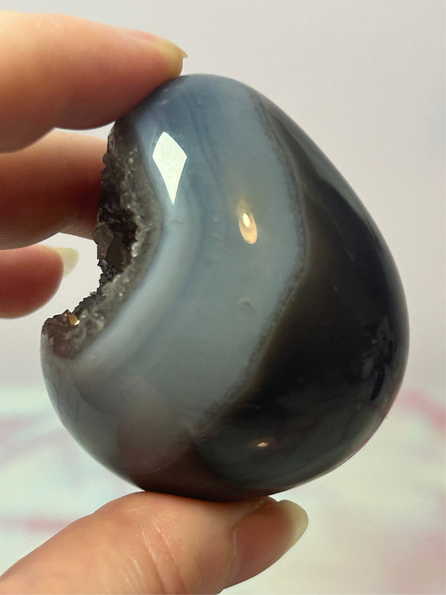 Druzy Agate Egg C