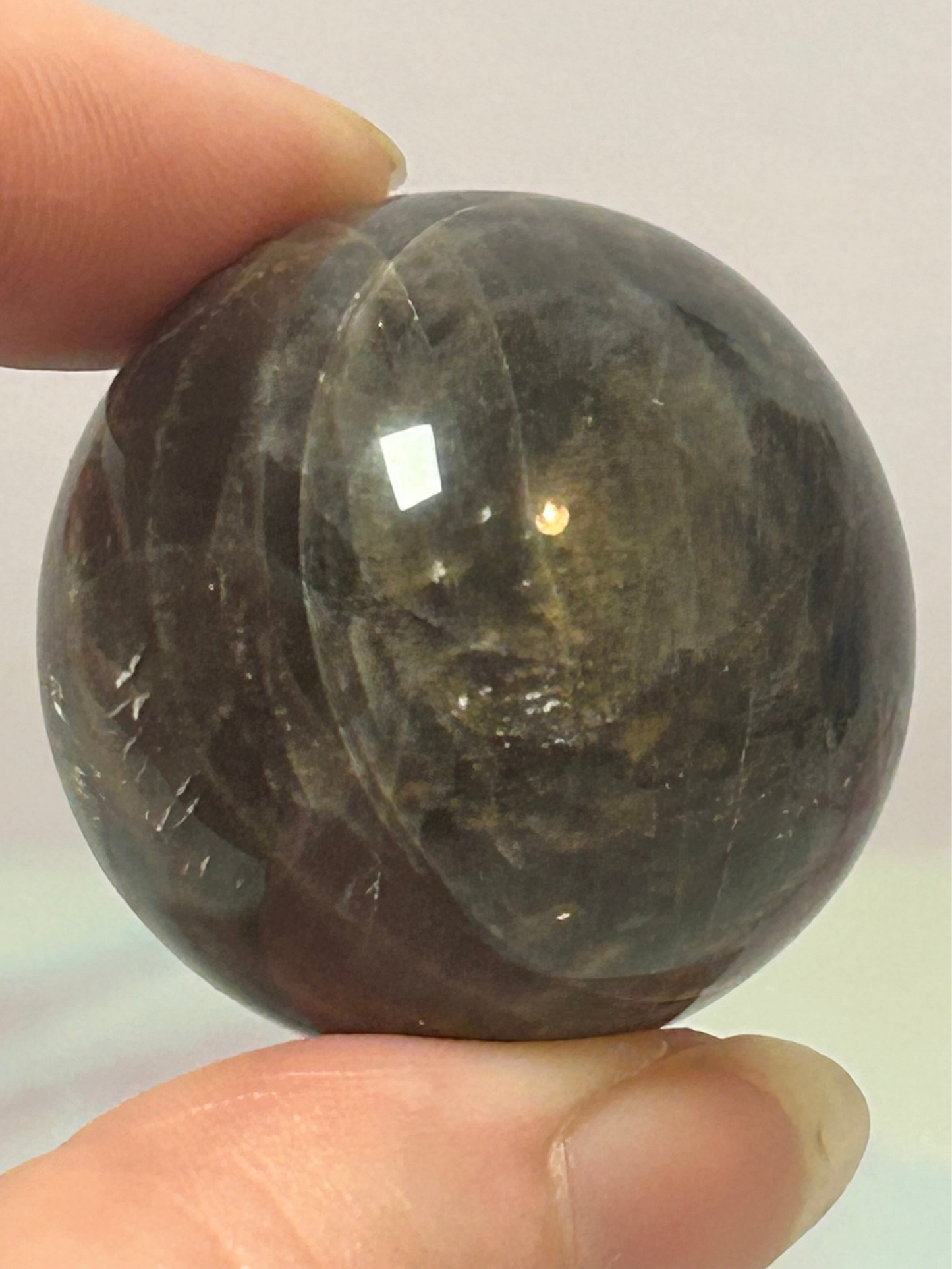 Black Moonstone Sphere A