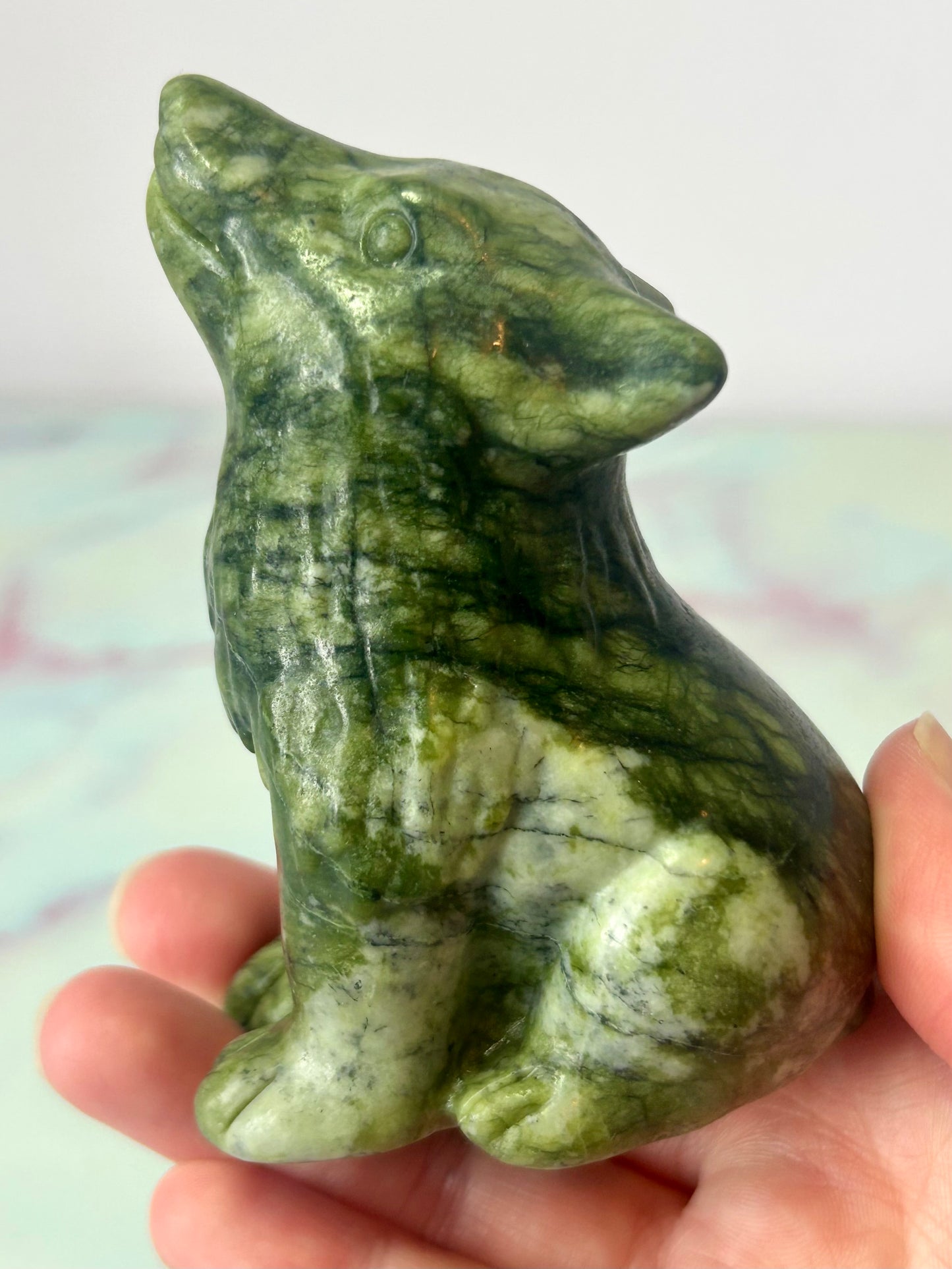 Green Jade Wolf