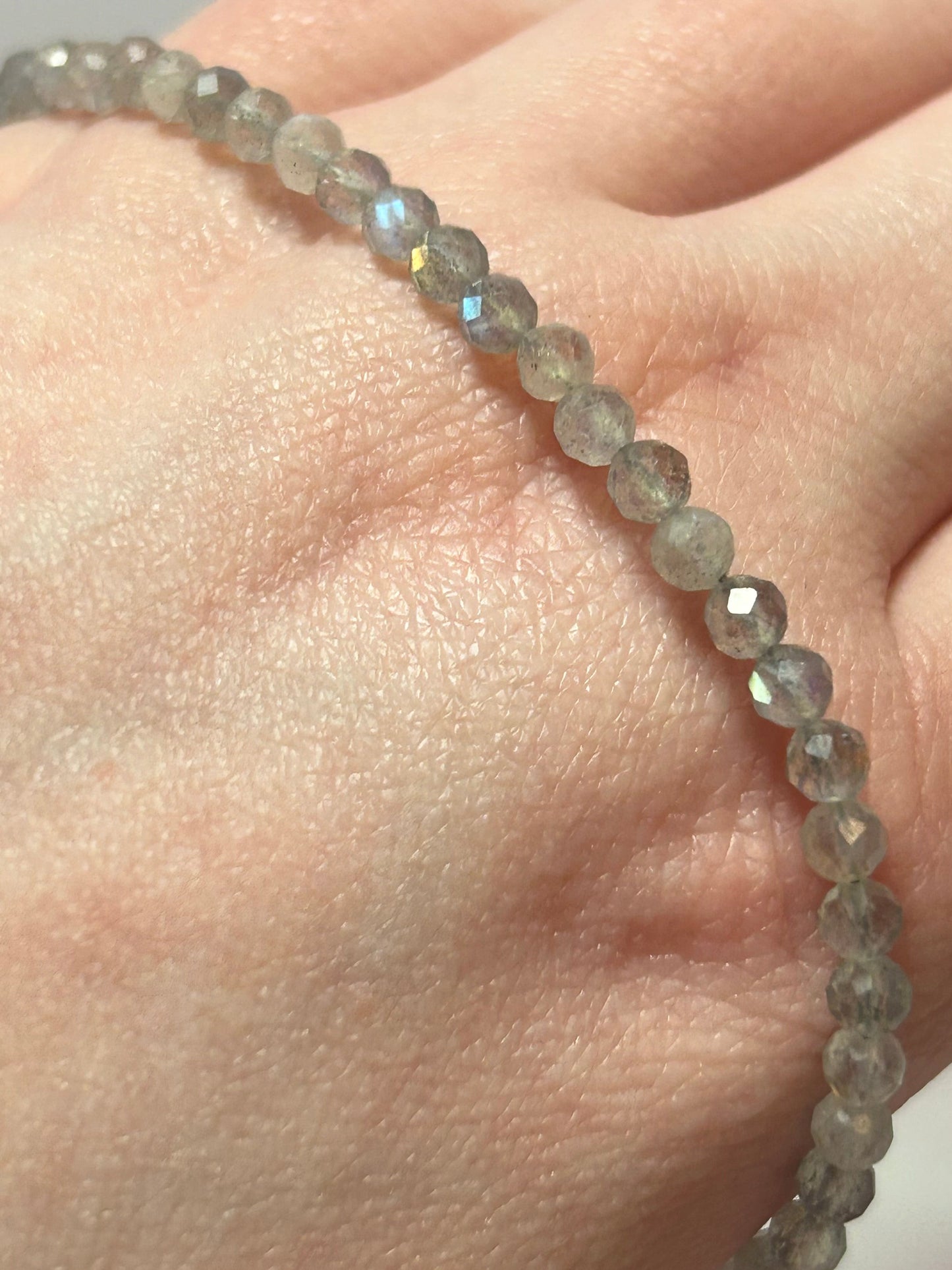 Labradorite Faceted Bracelet