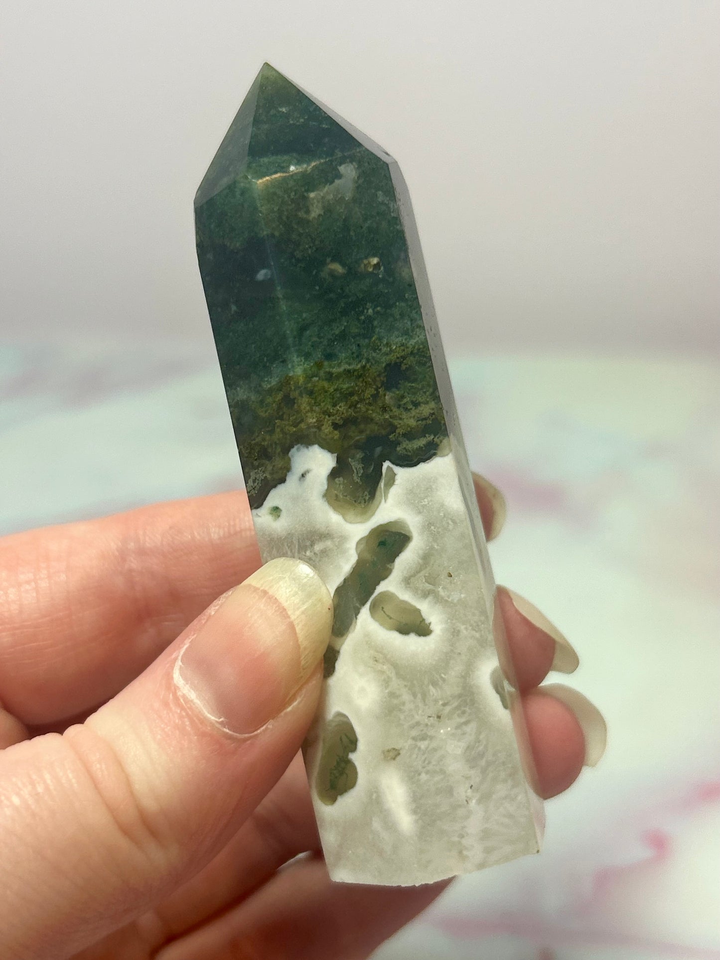 Moss Agate Towers