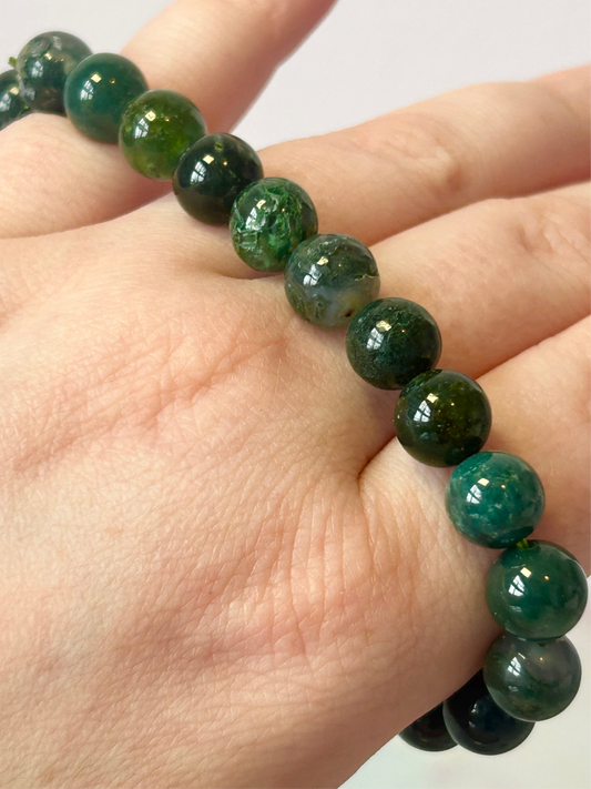 Moss Agate Bracelet