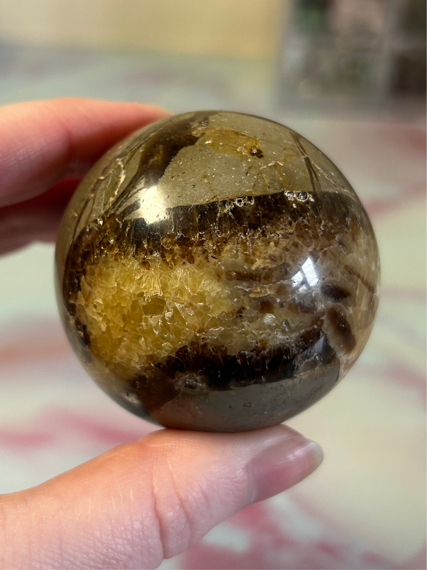 Septarian Sphere