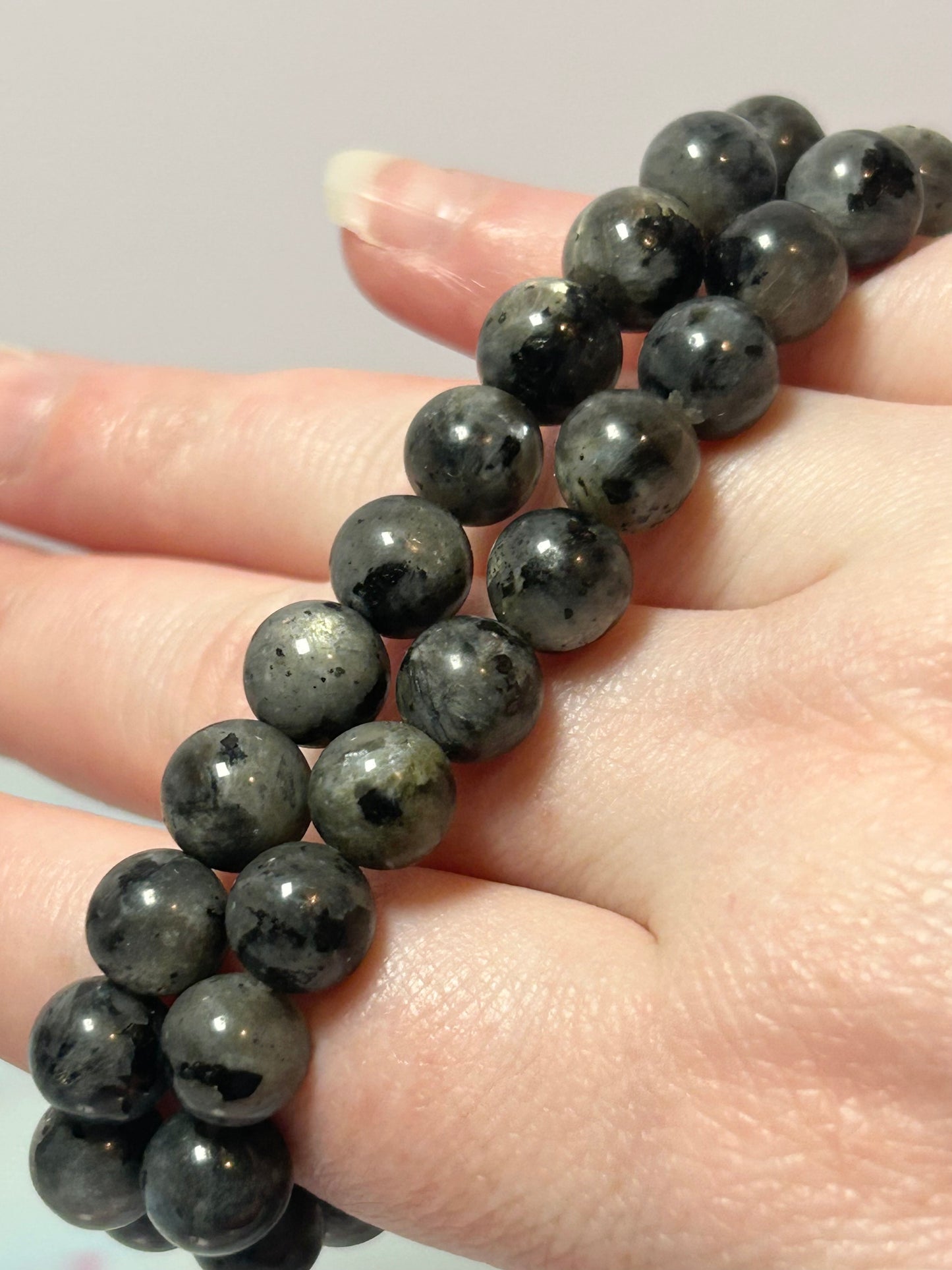 Larvikite Bracelet 8mm