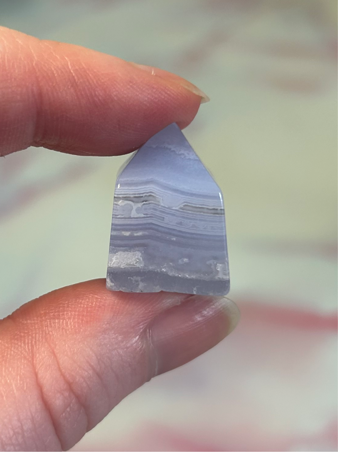 Blue Lace Agate Towers