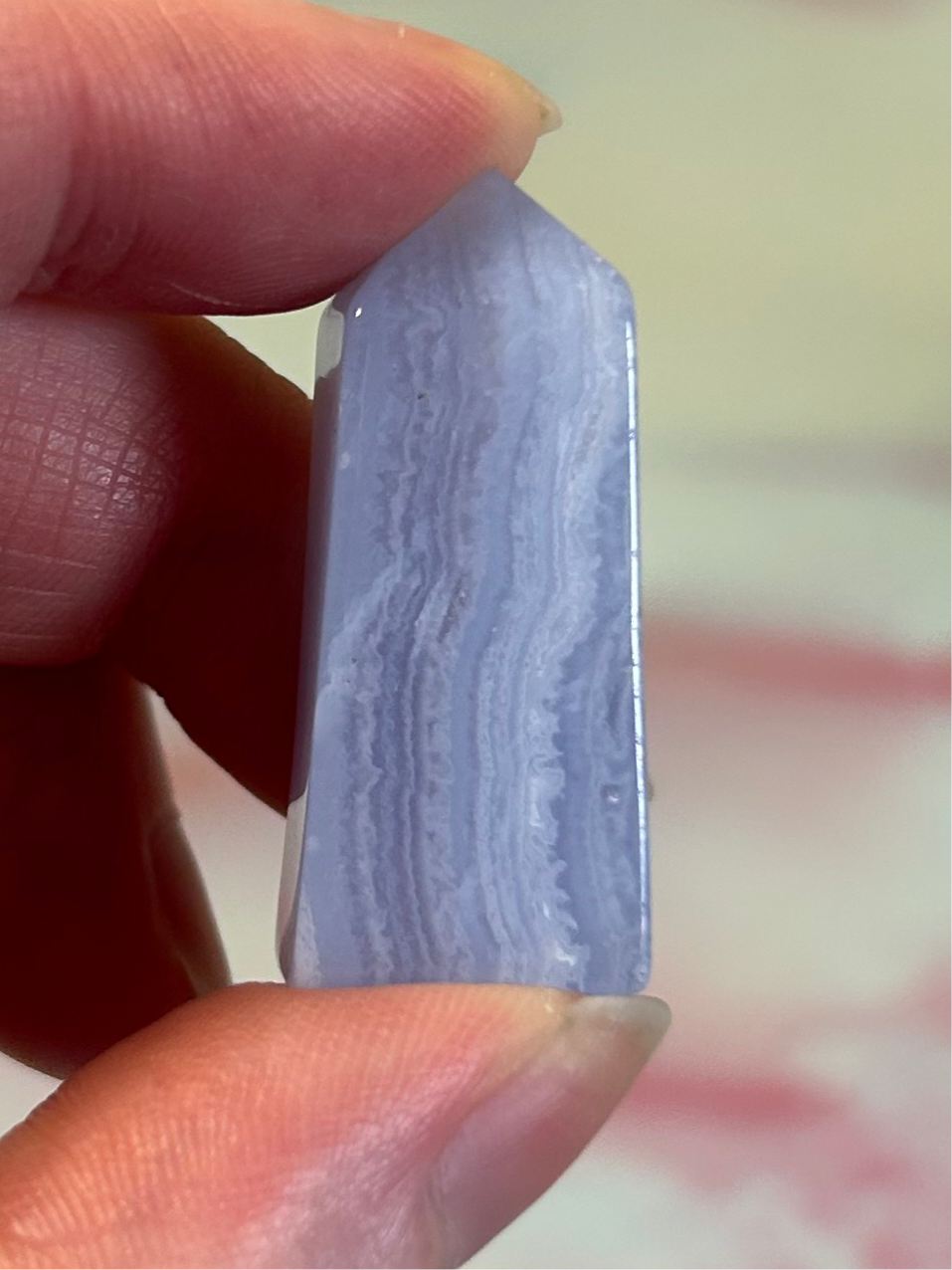 Blue Lace Agate Towers