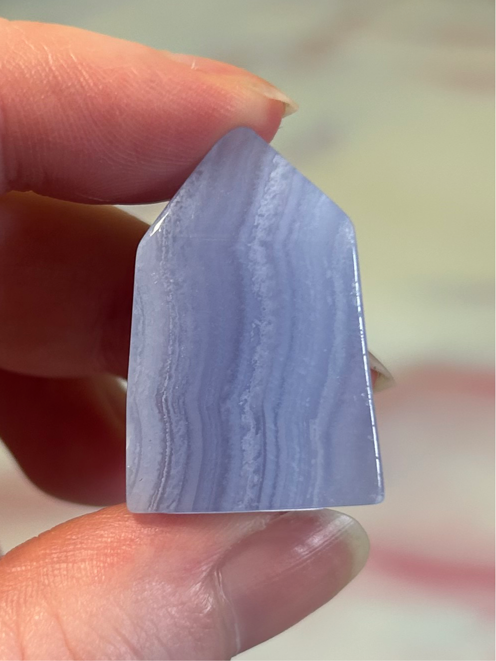 Blue Lace Agate Towers