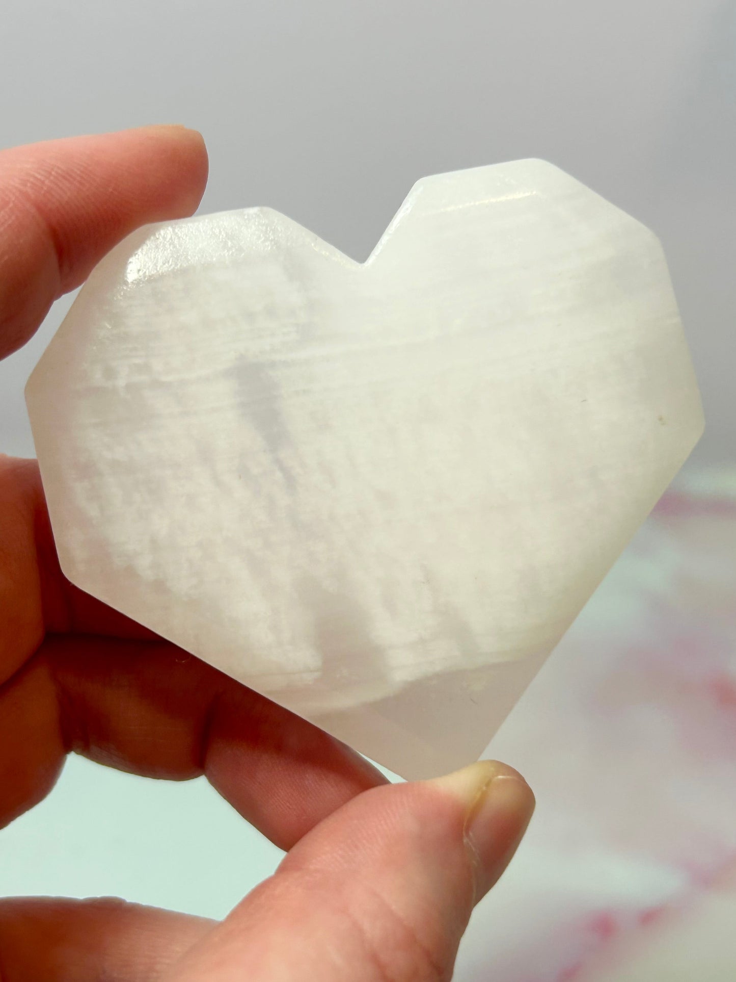 Mangano Calcite Heart A