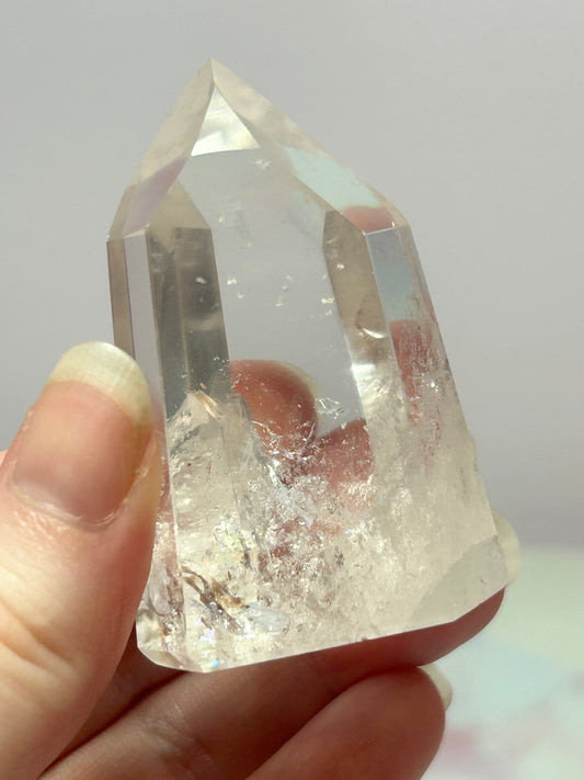 Clear Quartz Tower C