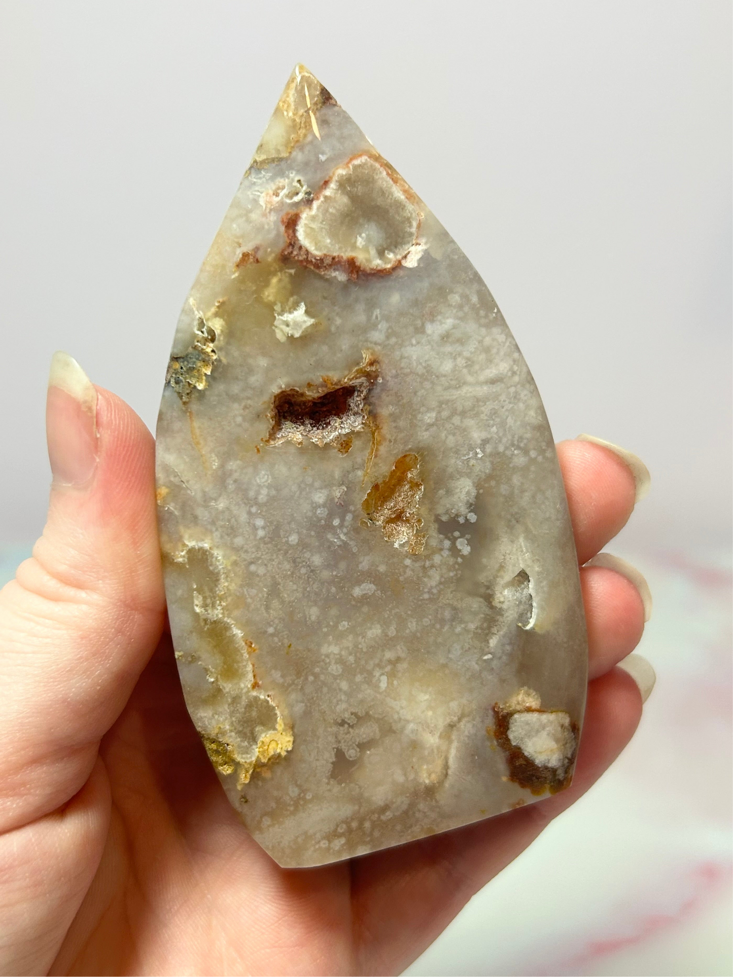 Flower Agate Freeform