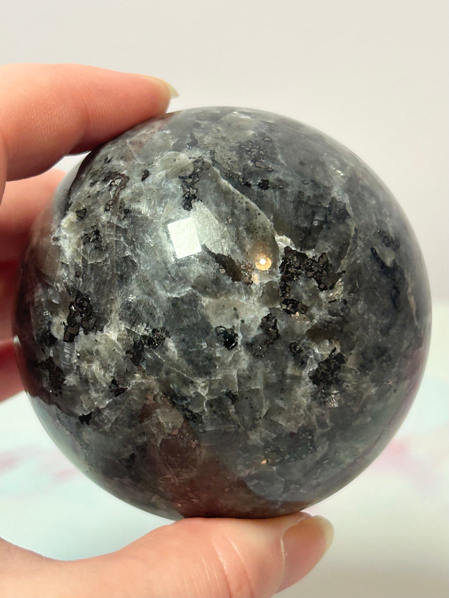 Larvikite Sphere