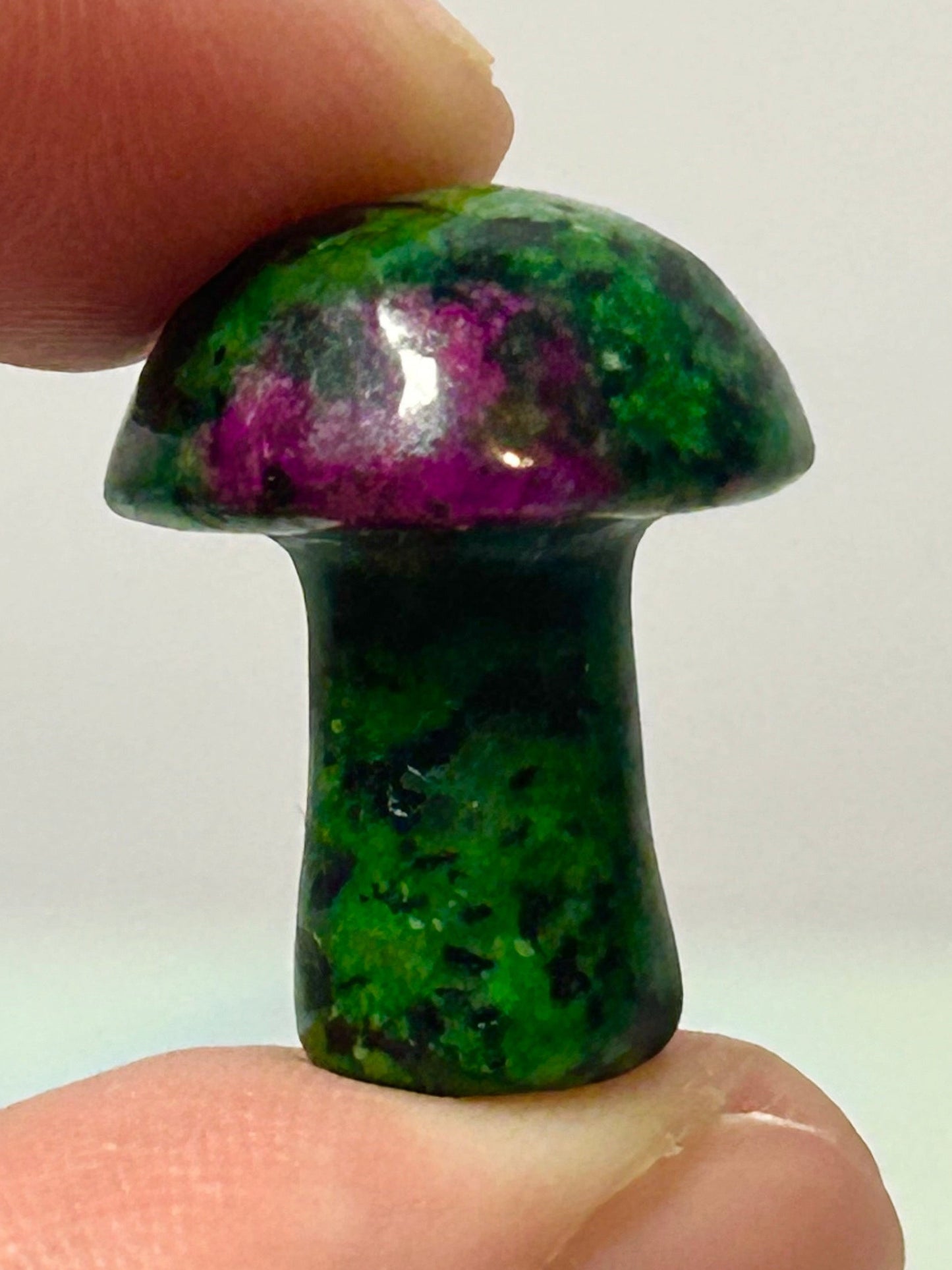 Ruby Zoisite Mushroom