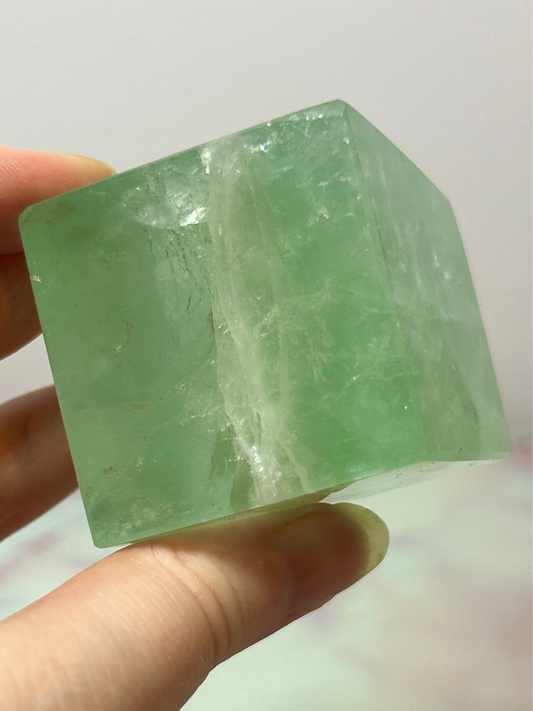 Fluorite Floating Cube