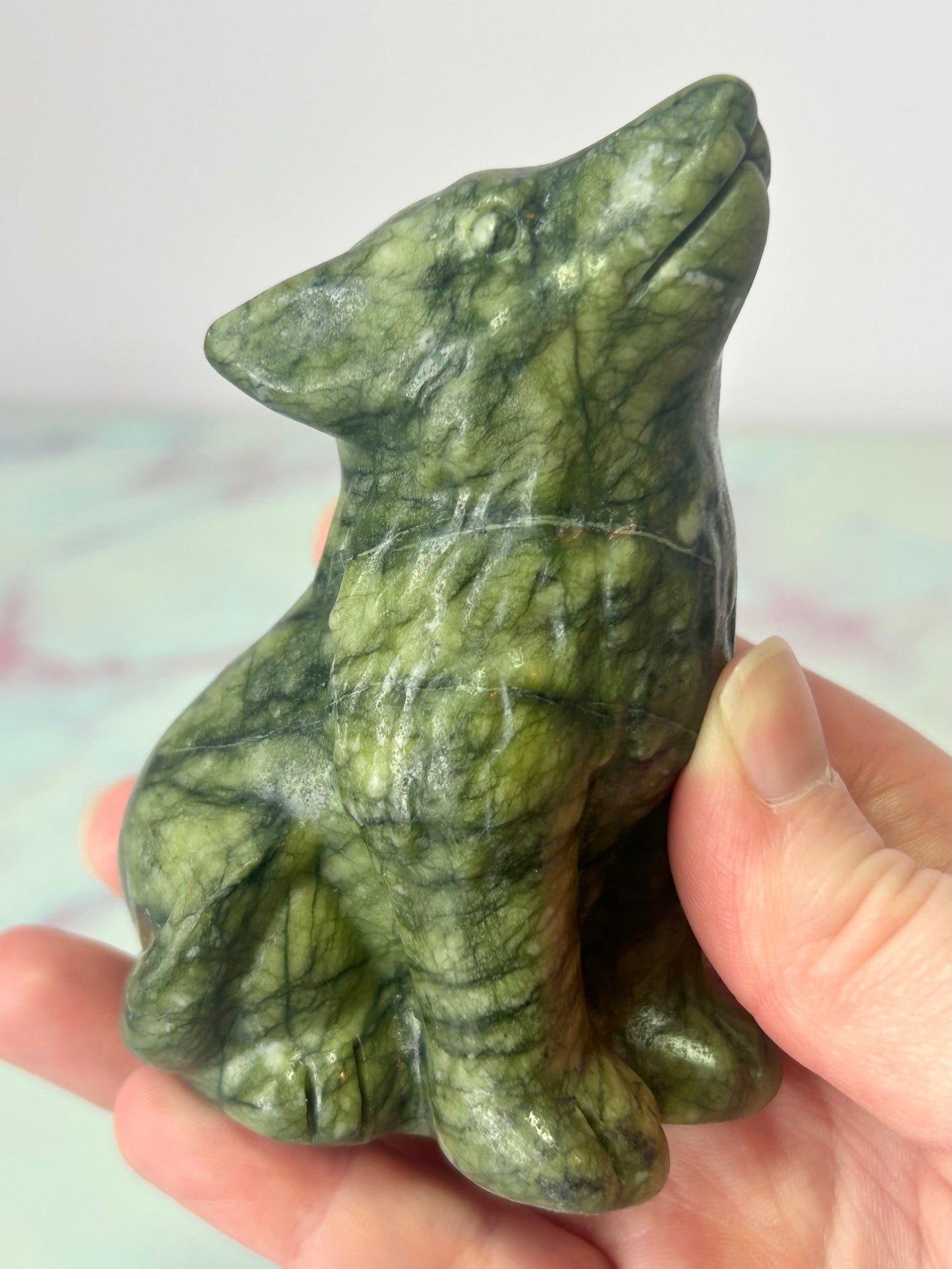 Green Jade Wolf