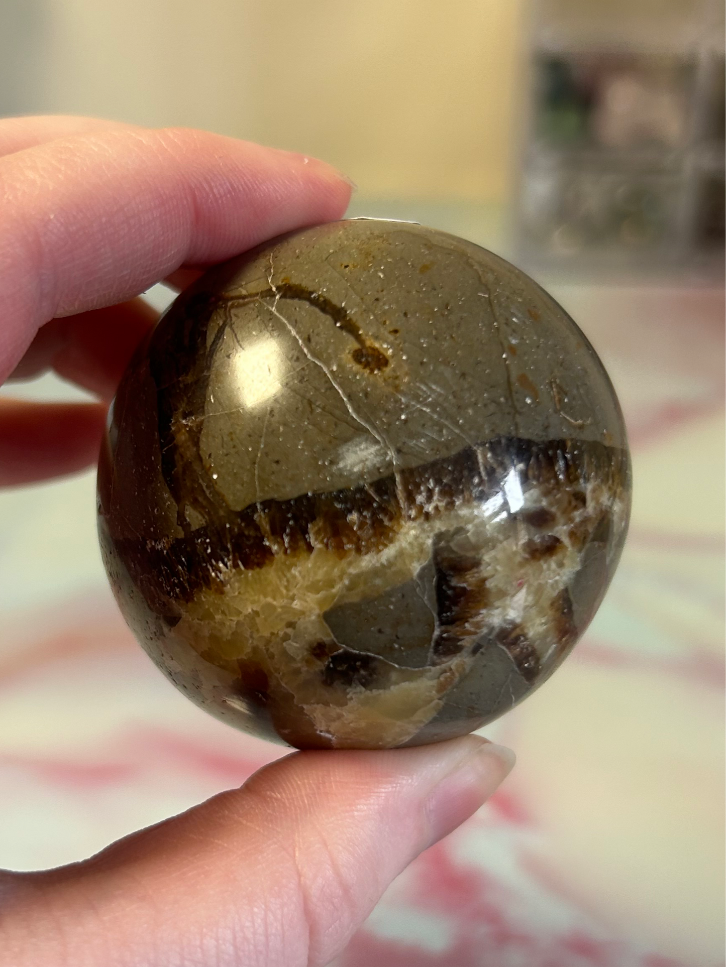 Septarian Sphere