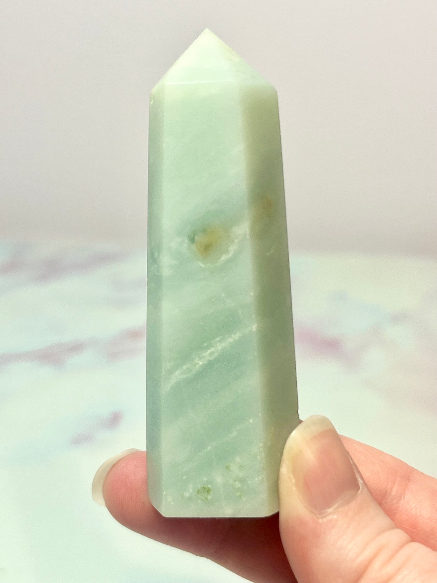 Sky Blue Quartz Tower