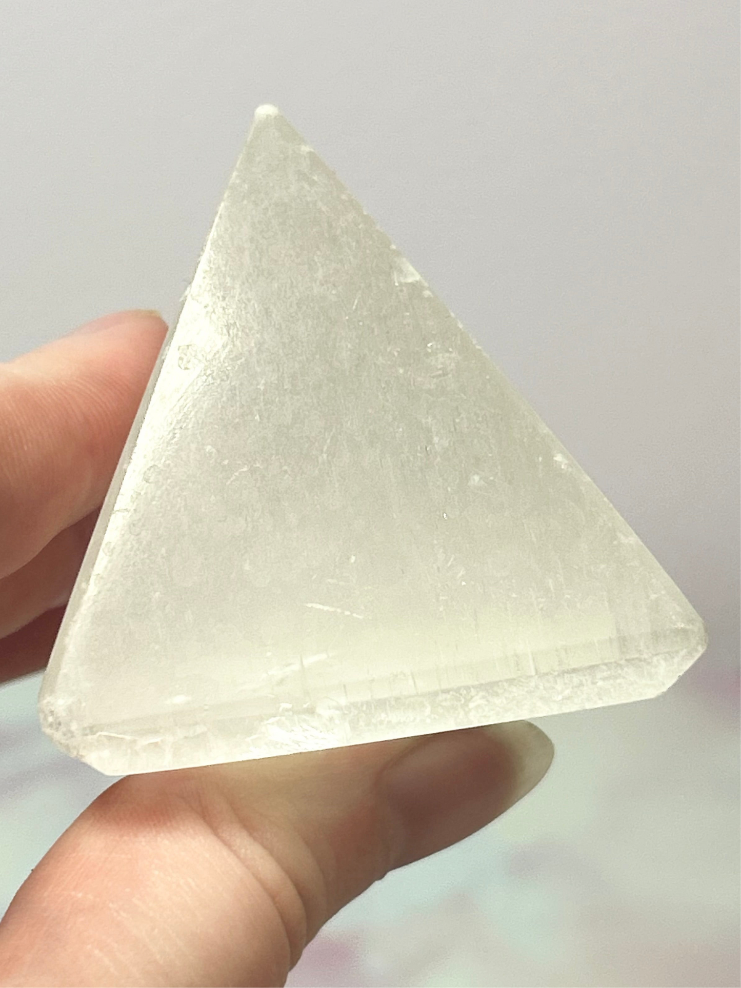 Satin Spar Pyramid