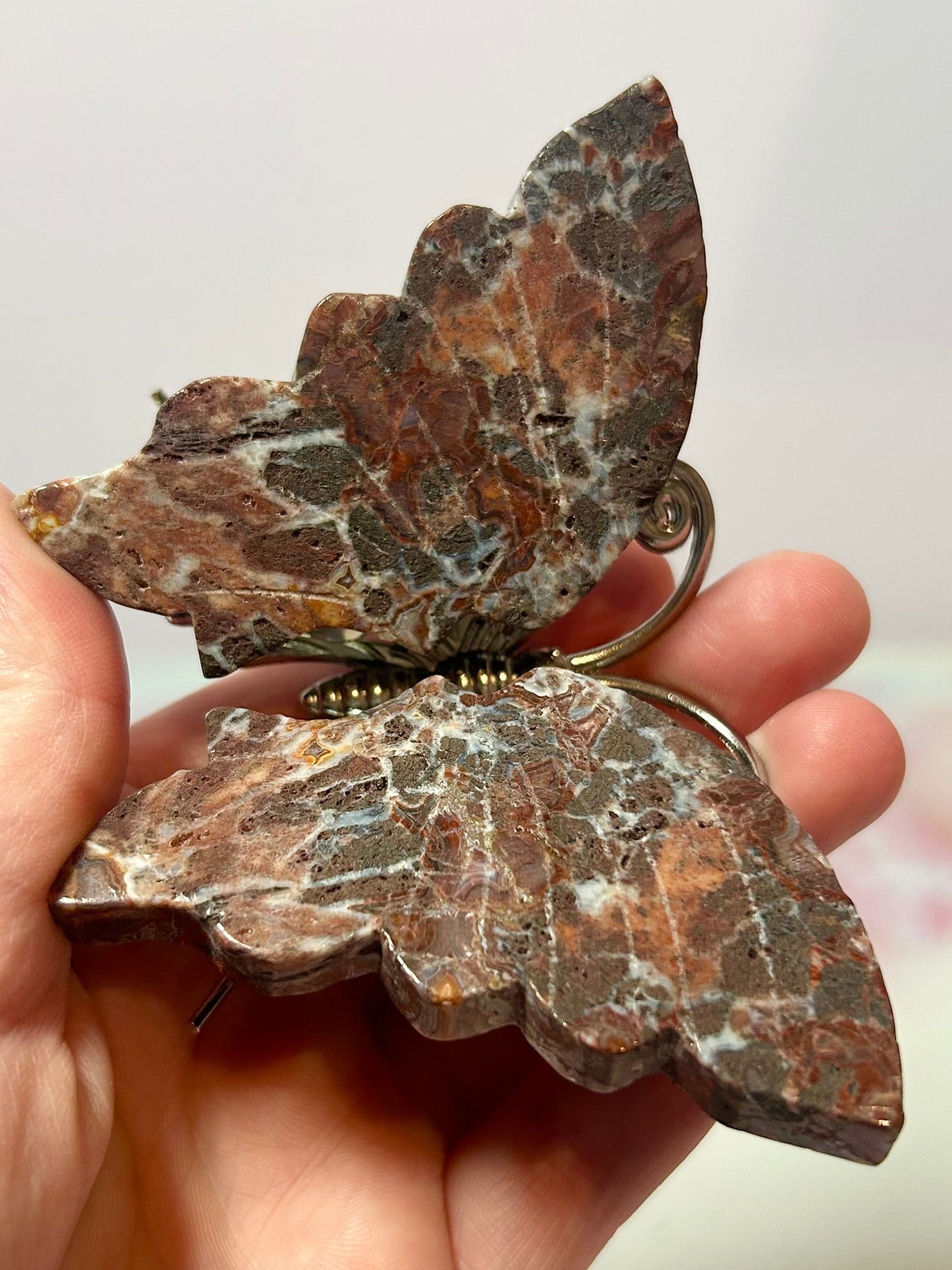 Mexican Agate Butterfly B