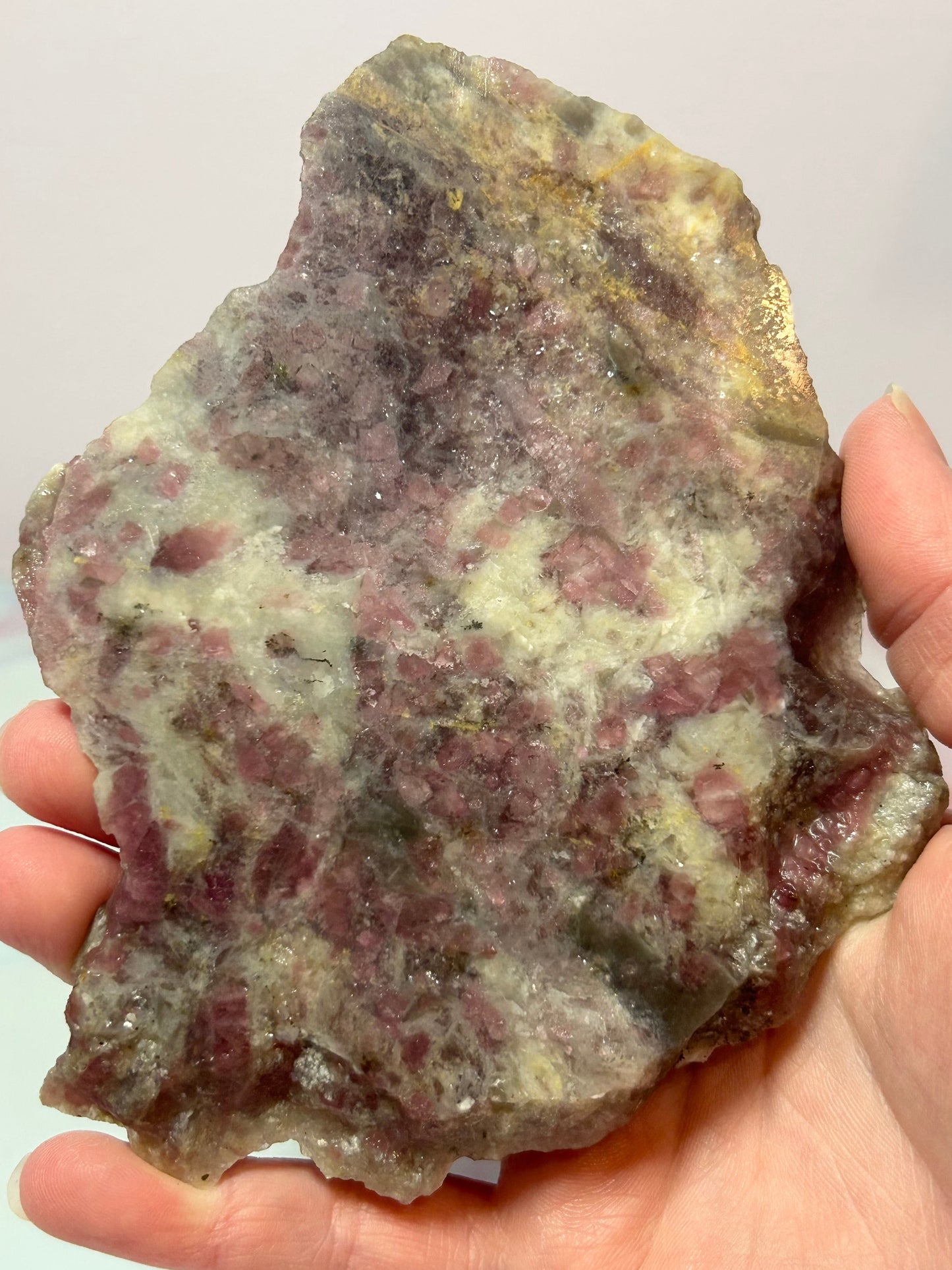Pink Tourmaline Slab