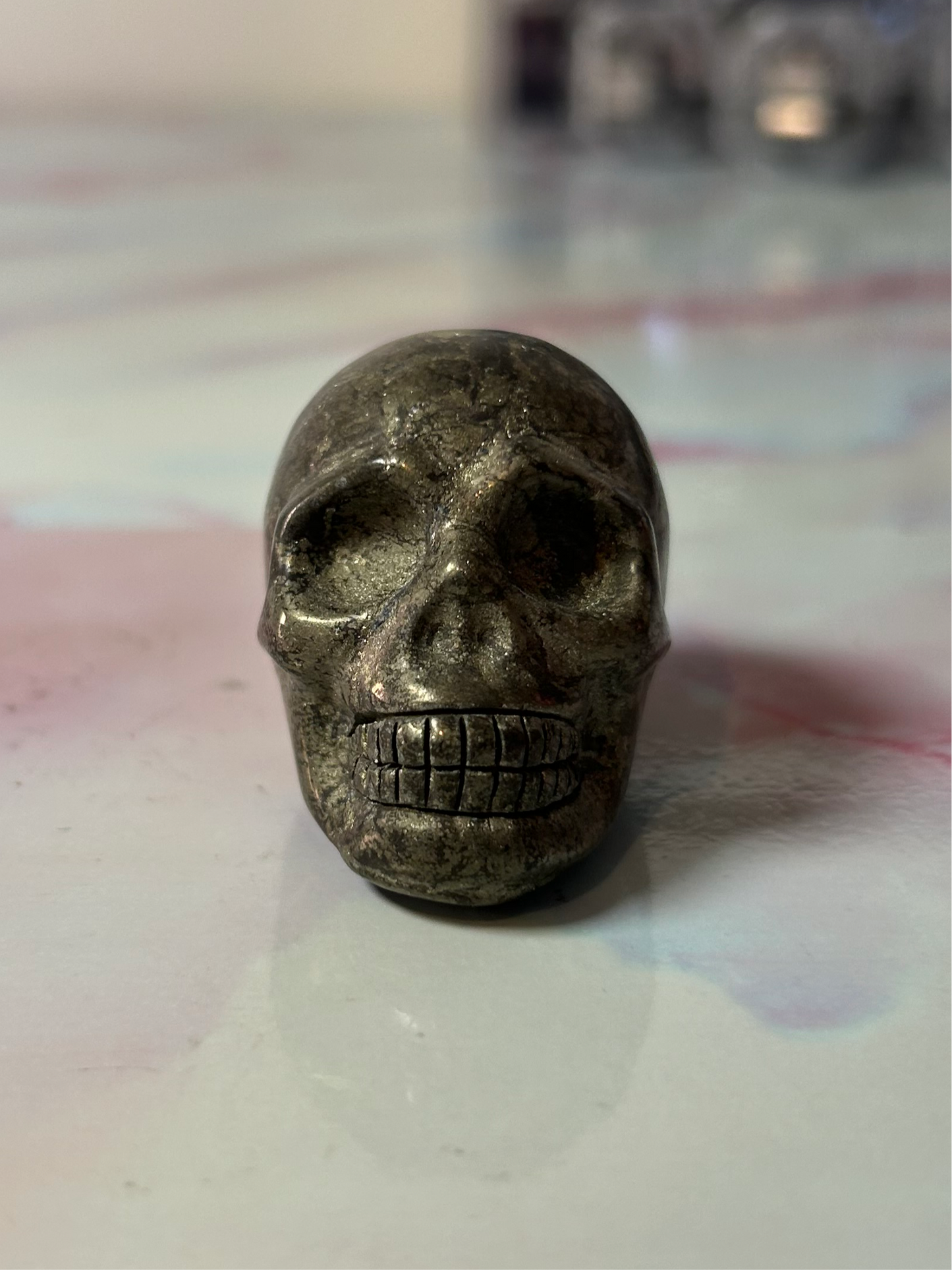 Pyrite Skulls