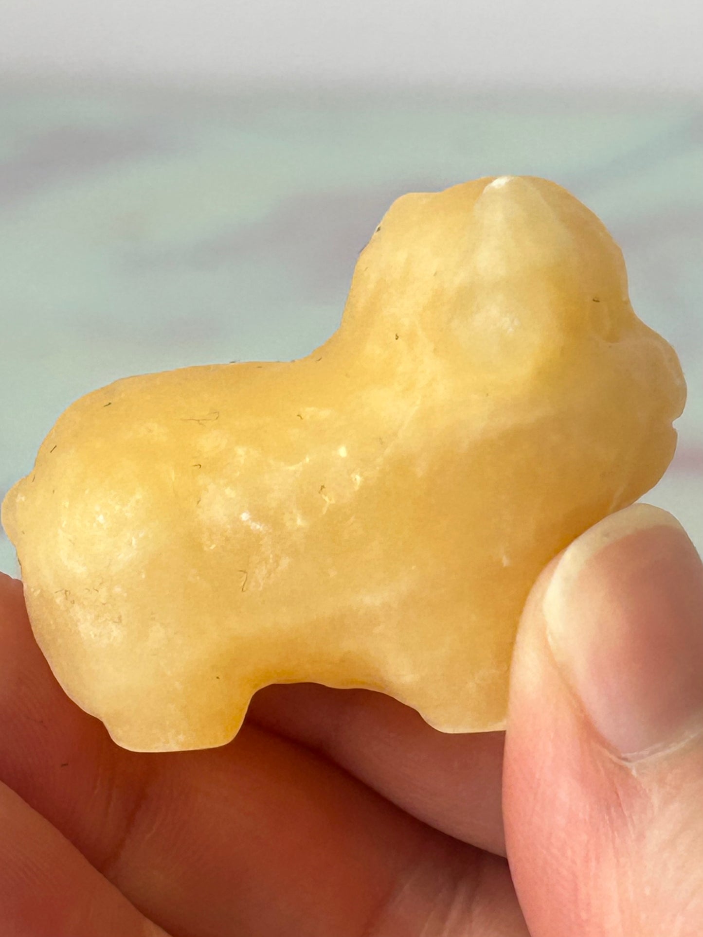 Yellow Calcite Highland Cow