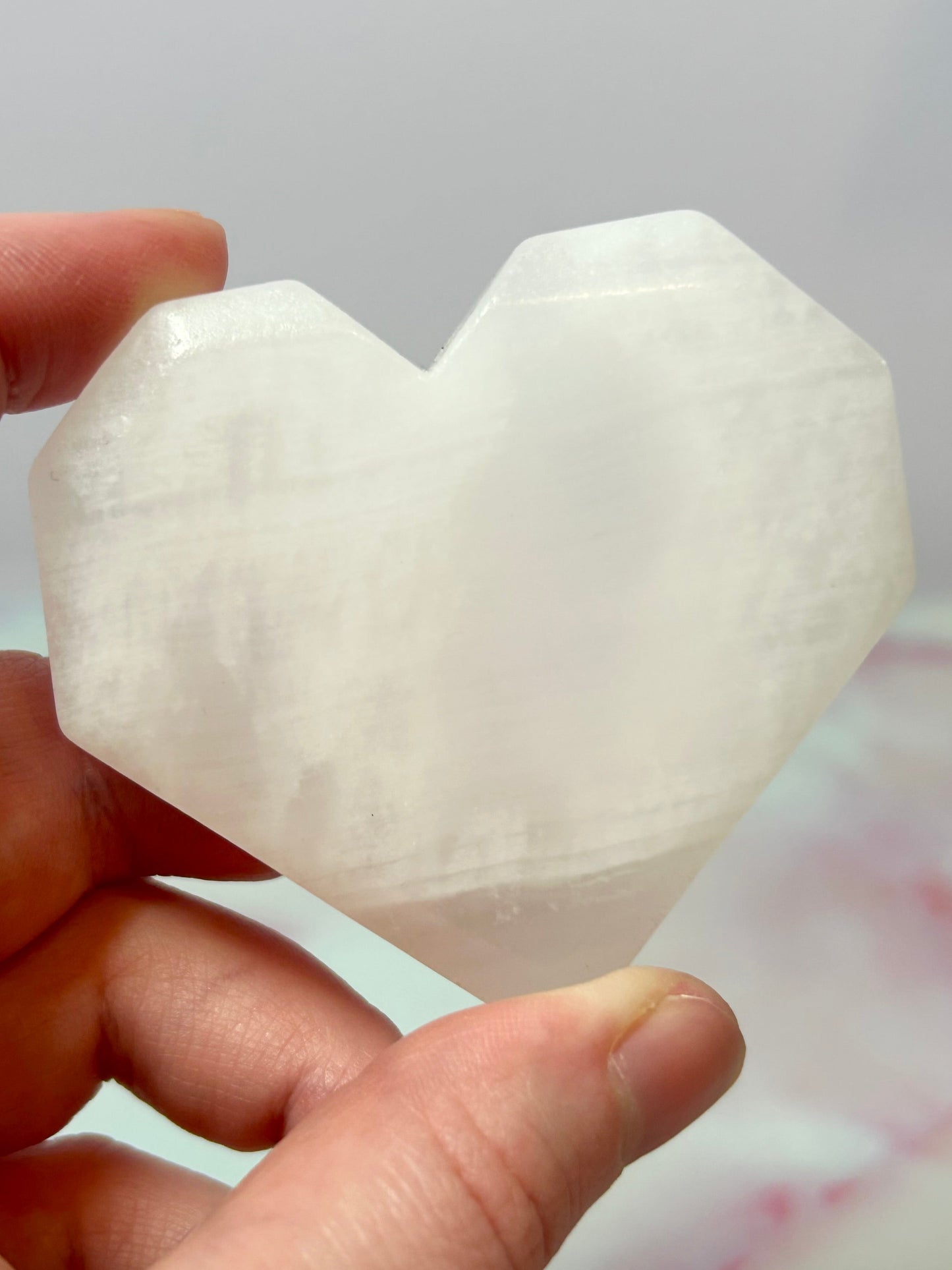 Mangano Calcite Heart A