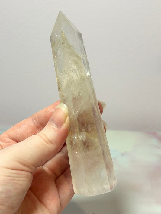 Clear Quartz Tower G